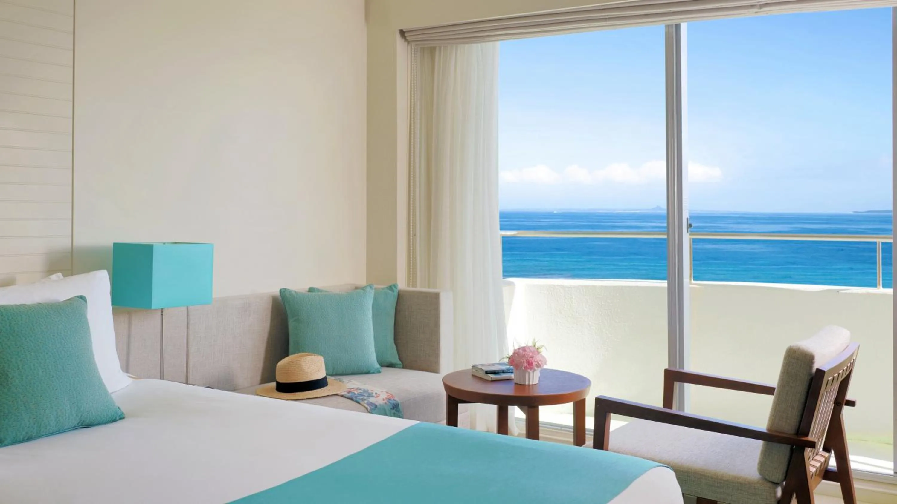 Photo of the whole room, Bed in ANA InterContinental Manza Beach Resort by IHG