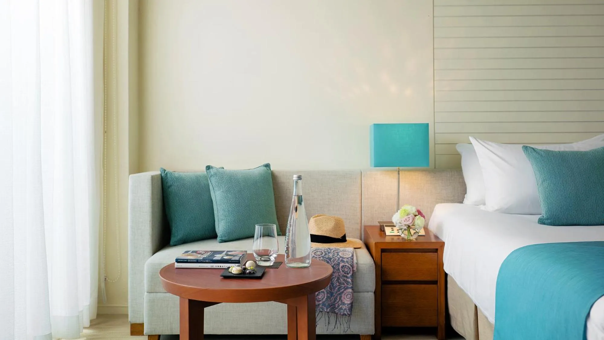 Bedroom, Bed in ANA InterContinental Manza Beach Resort by IHG