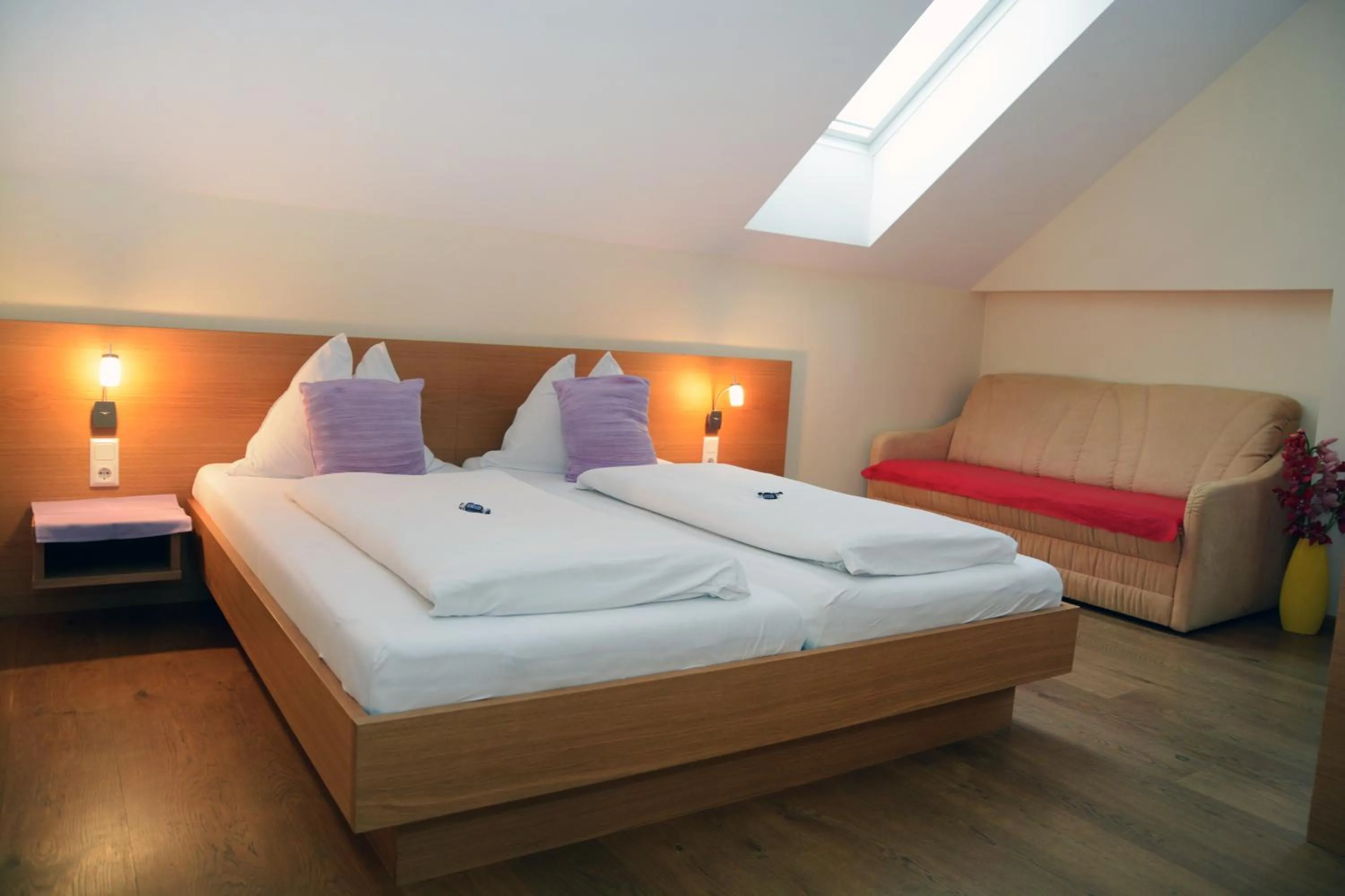 Bed in Landgasthof Buchner