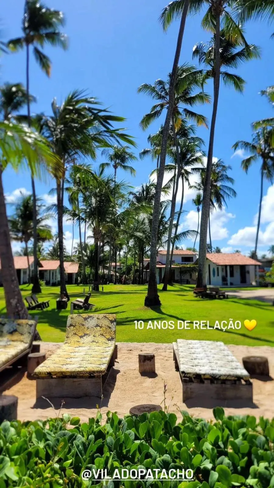 Garden in Pousada Vila do Patacho