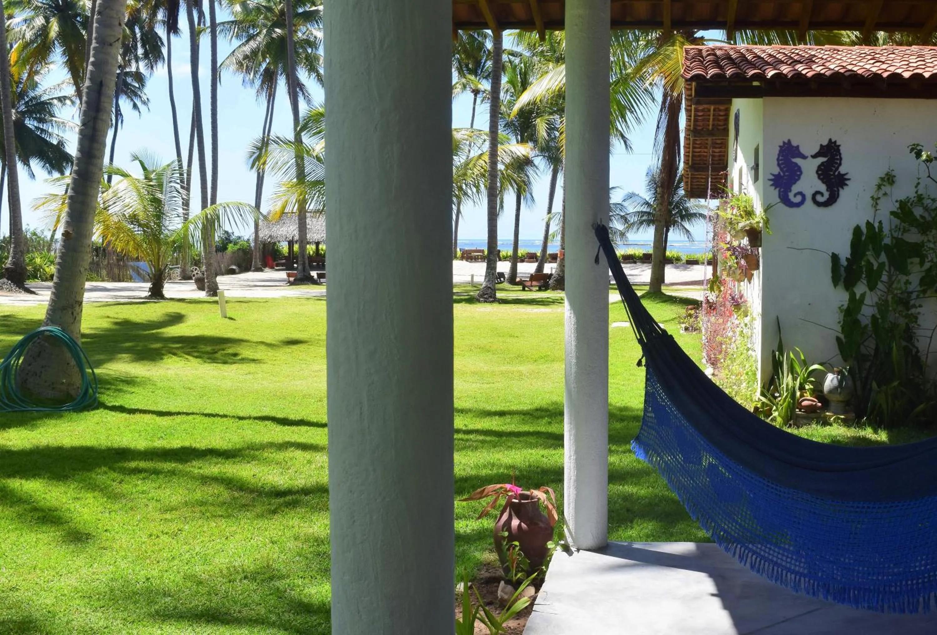 Garden in Pousada Vila do Patacho