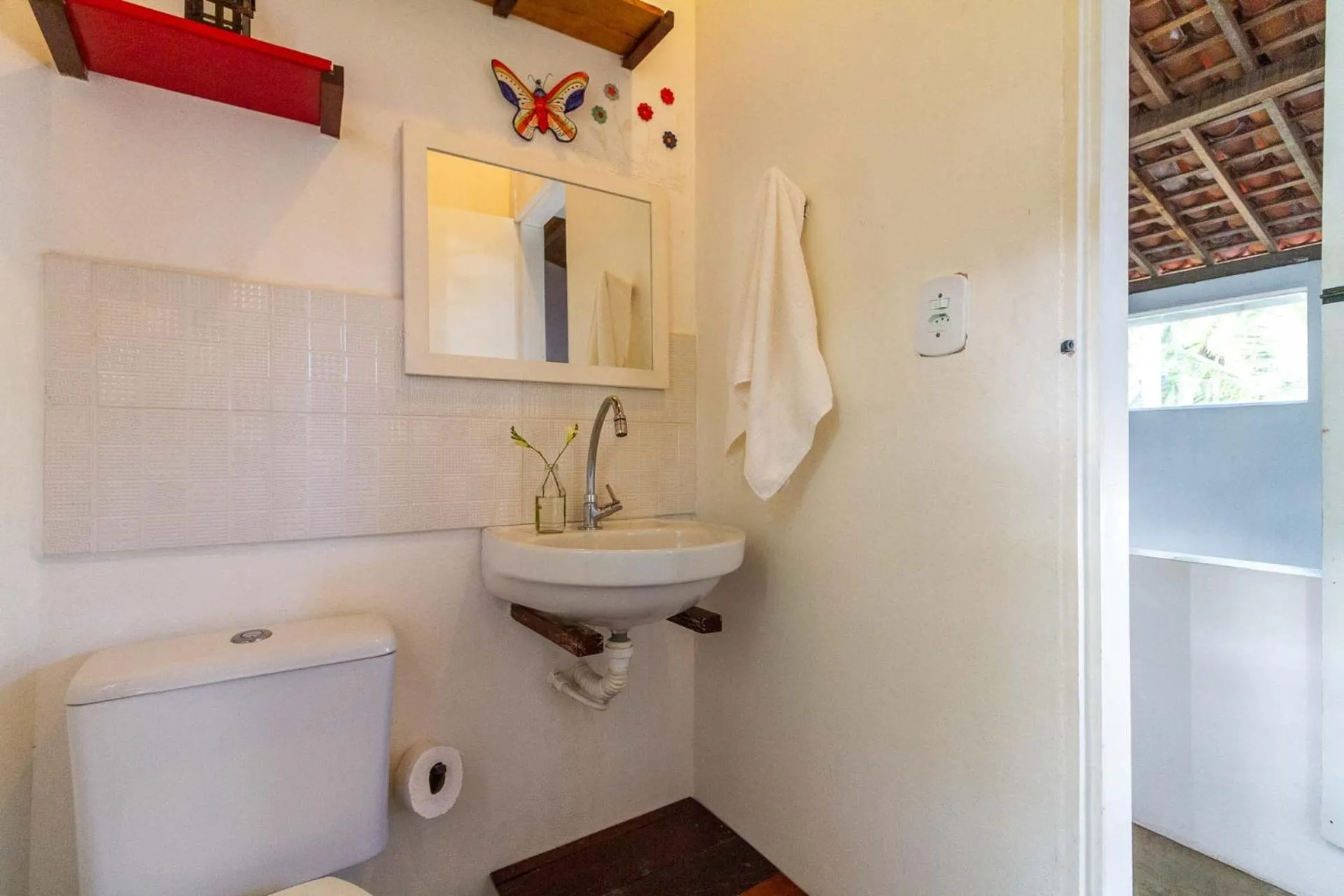 Toilet in Pousada Vila do Patacho