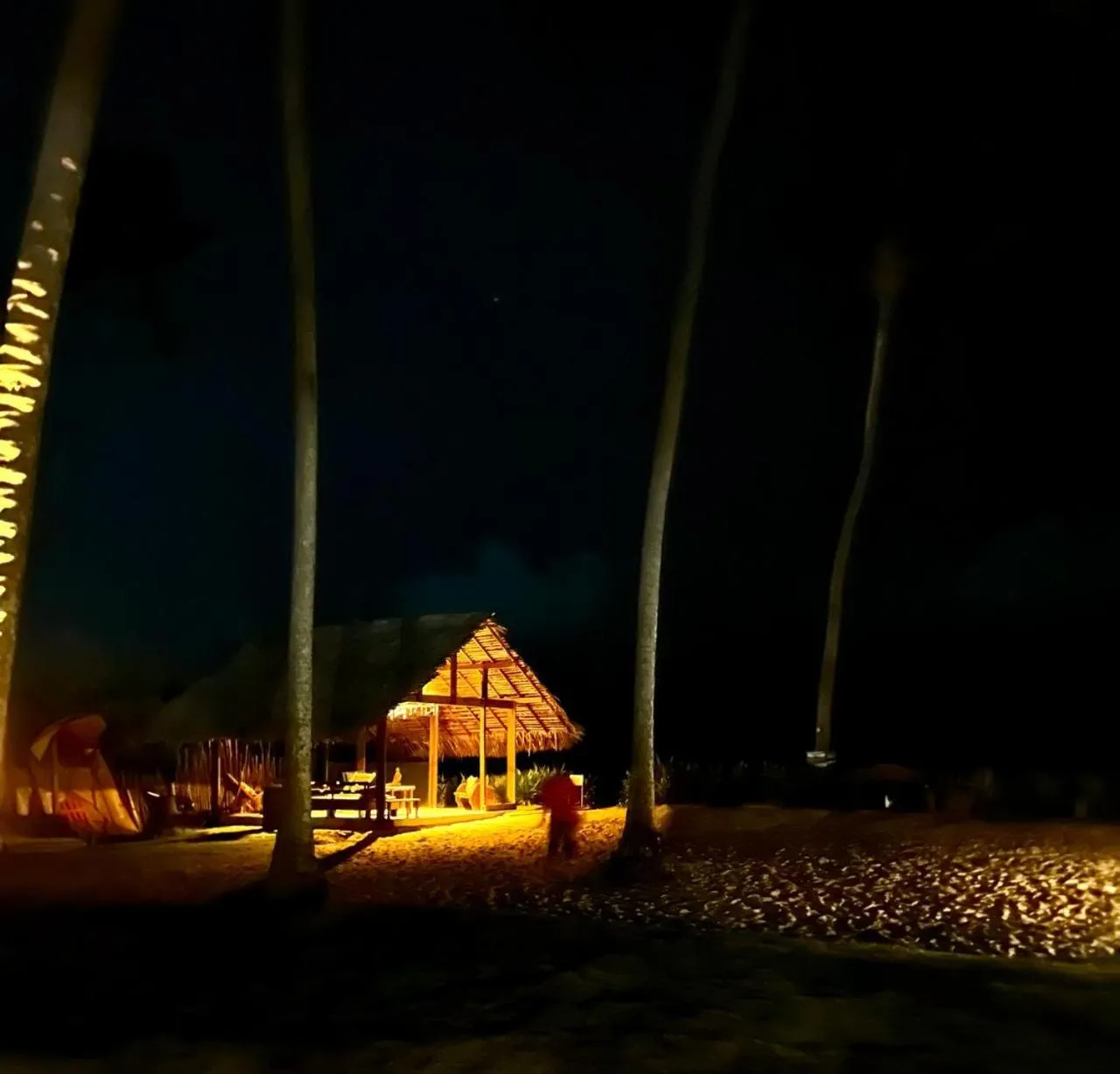 Night in Pousada Vila do Patacho