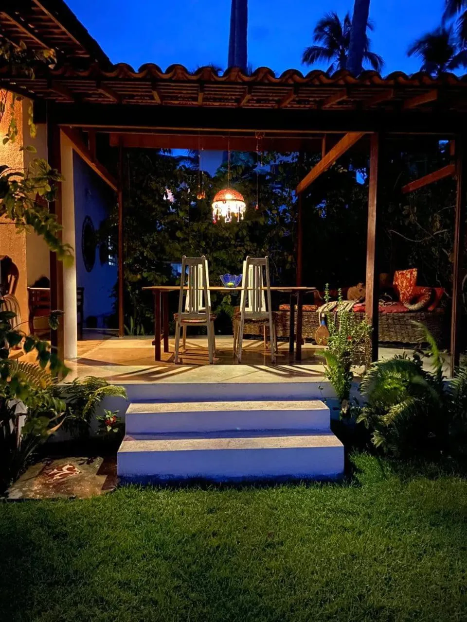 Patio in Pousada Vila do Patacho