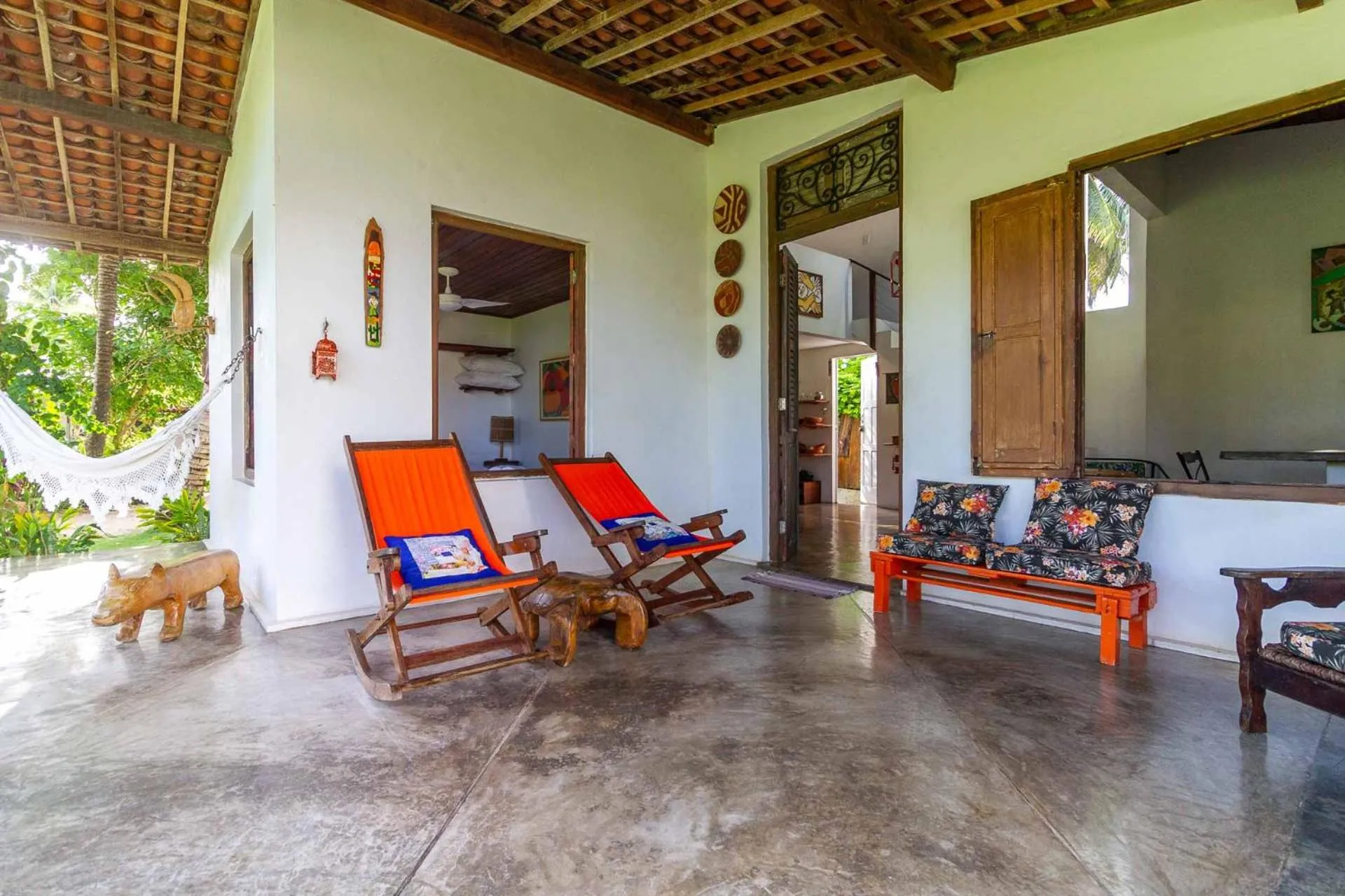 Balcony/Terrace in Pousada Vila do Patacho
