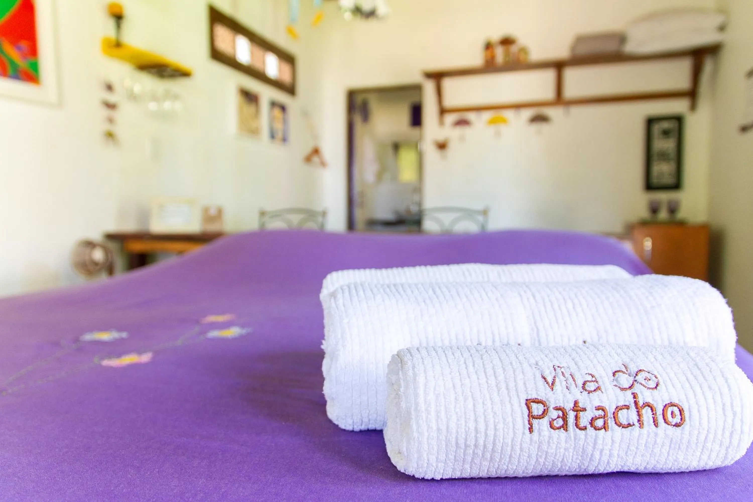 Bed in Pousada Vila do Patacho