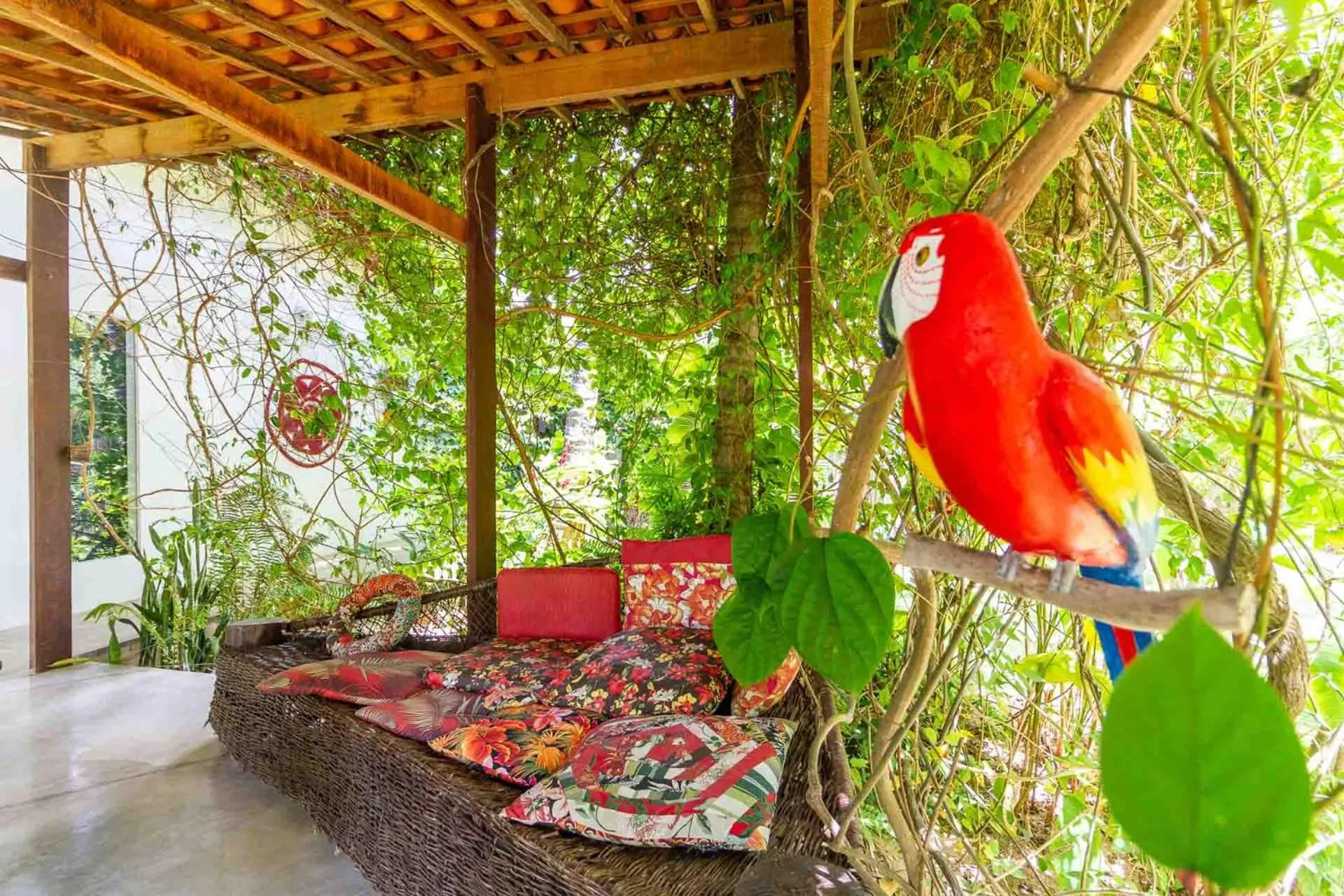 Patio in Pousada Vila do Patacho
