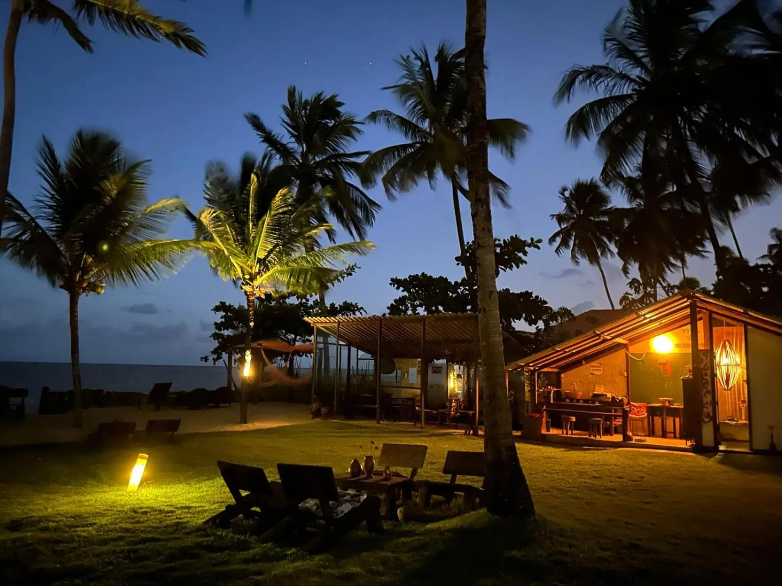 Patio in Pousada Vila do Patacho
