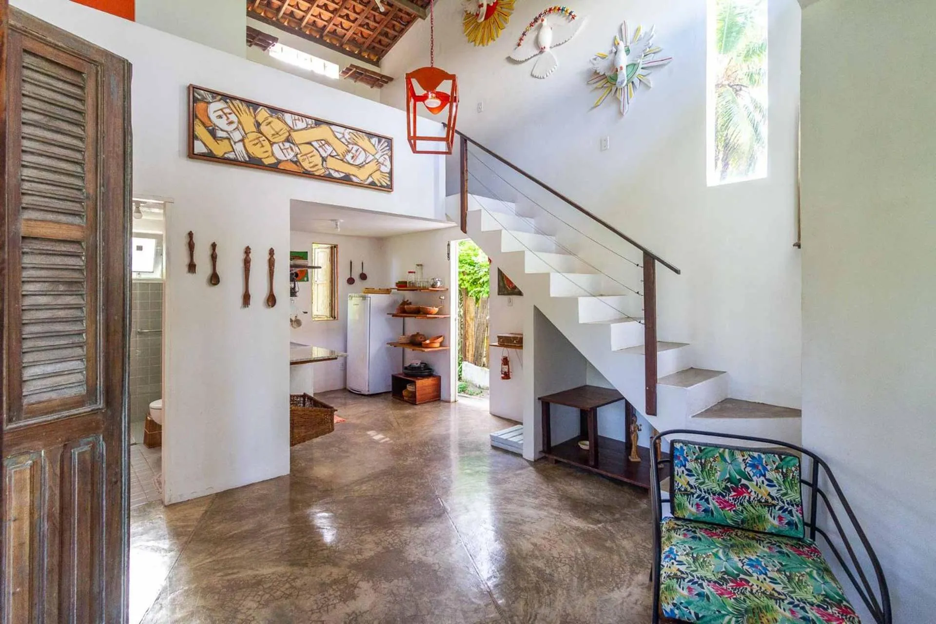 Living room in Pousada Vila do Patacho