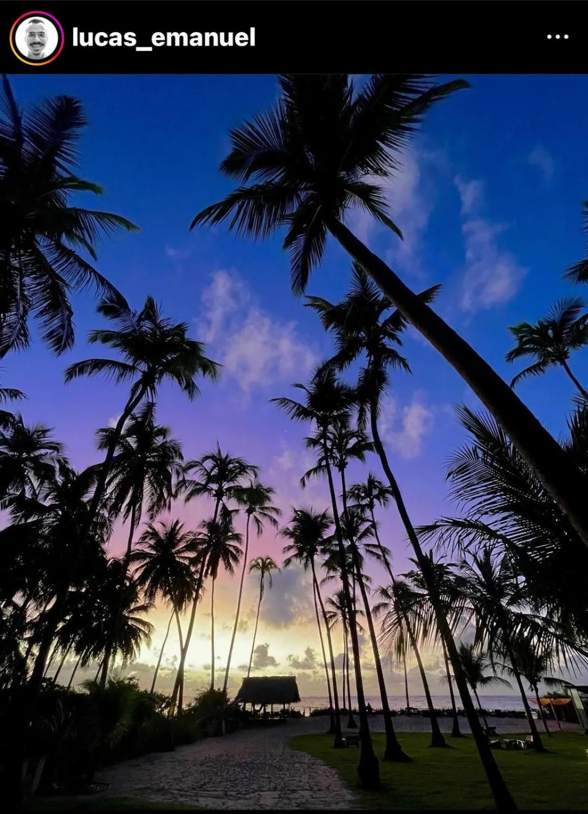 Natural landscape in Pousada Vila do Patacho