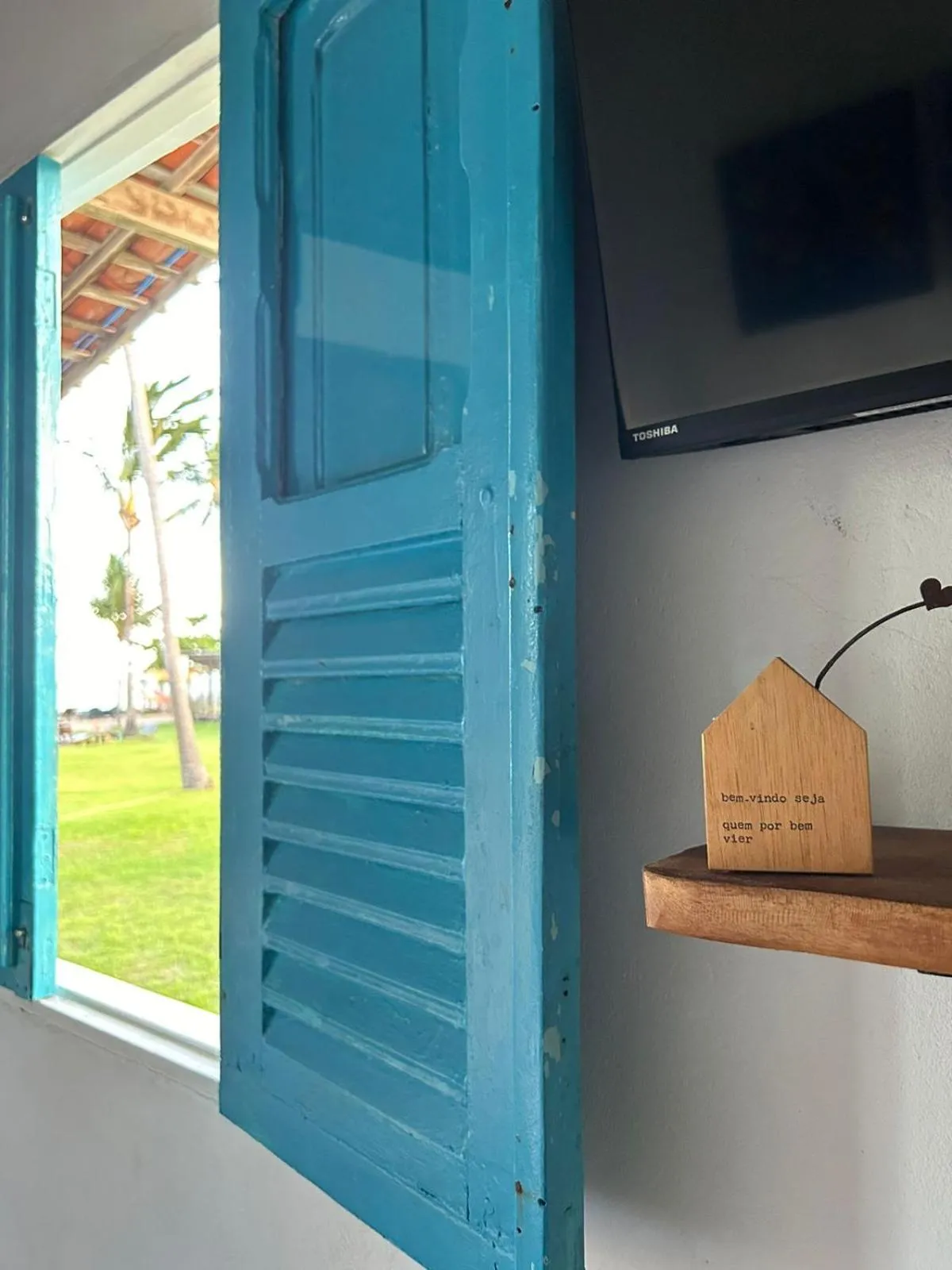 TV and multimedia in Pousada Vila do Patacho