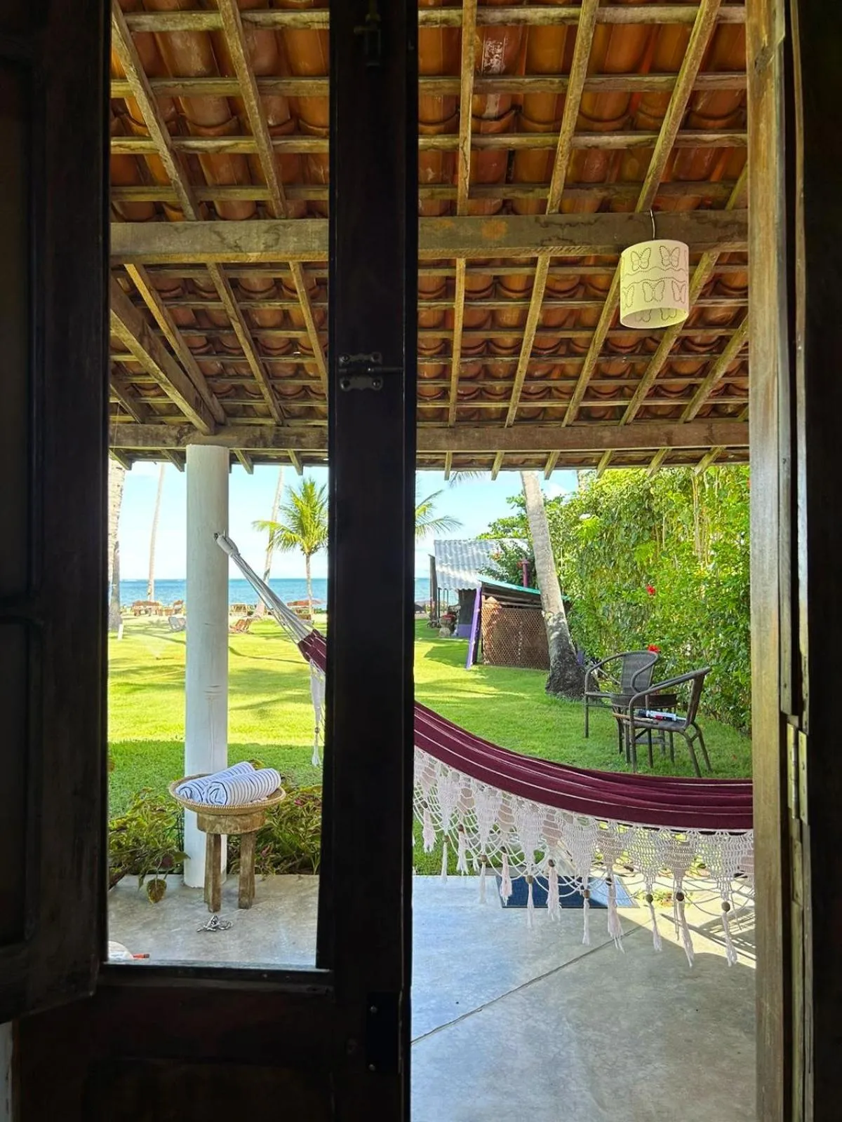 Patio in Pousada Vila do Patacho