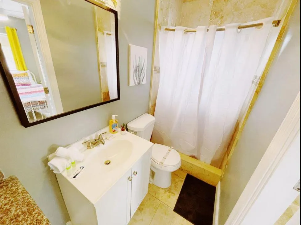 Bathroom in Sea Steps By Lowkl