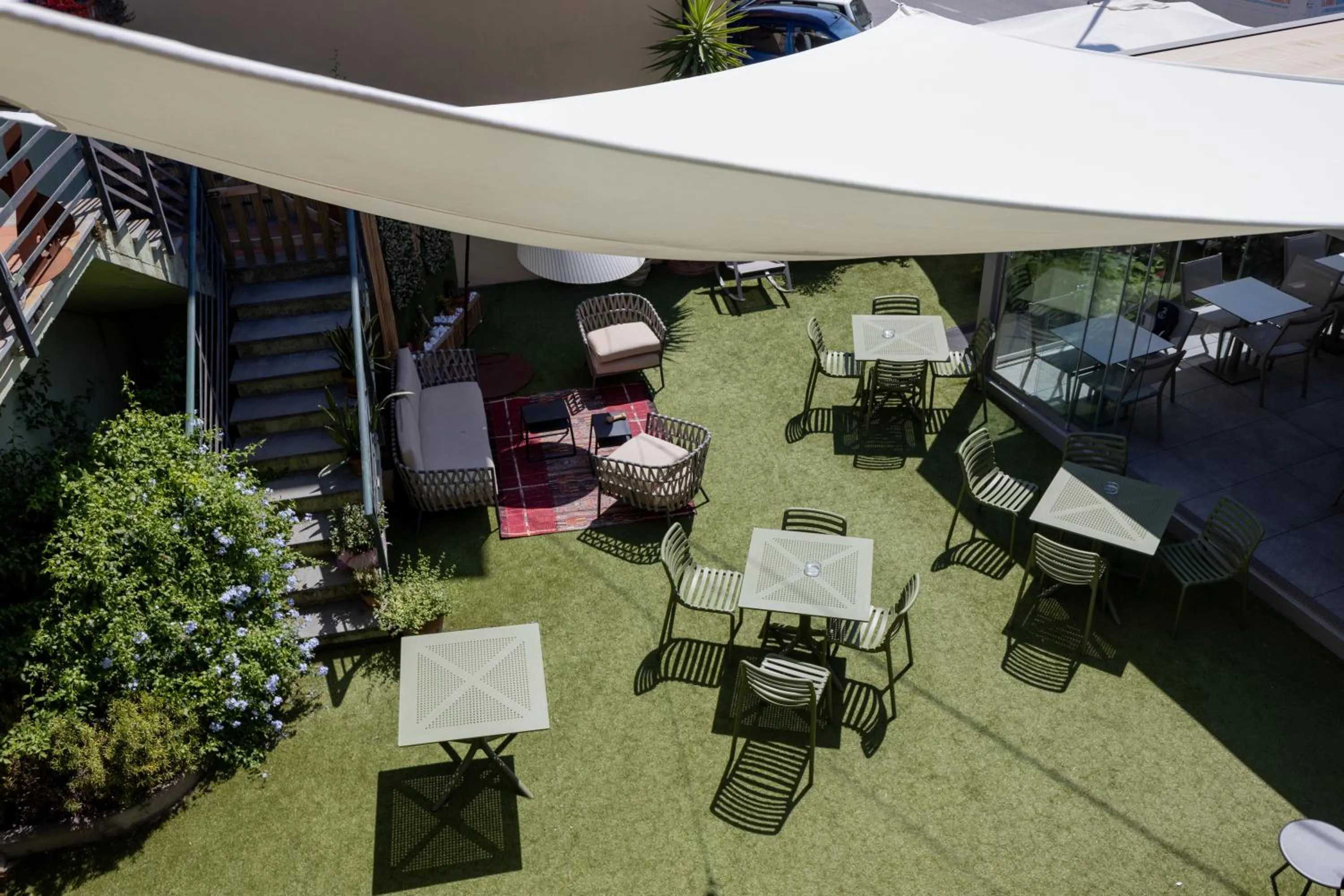 Garden in Hotel Bernardino