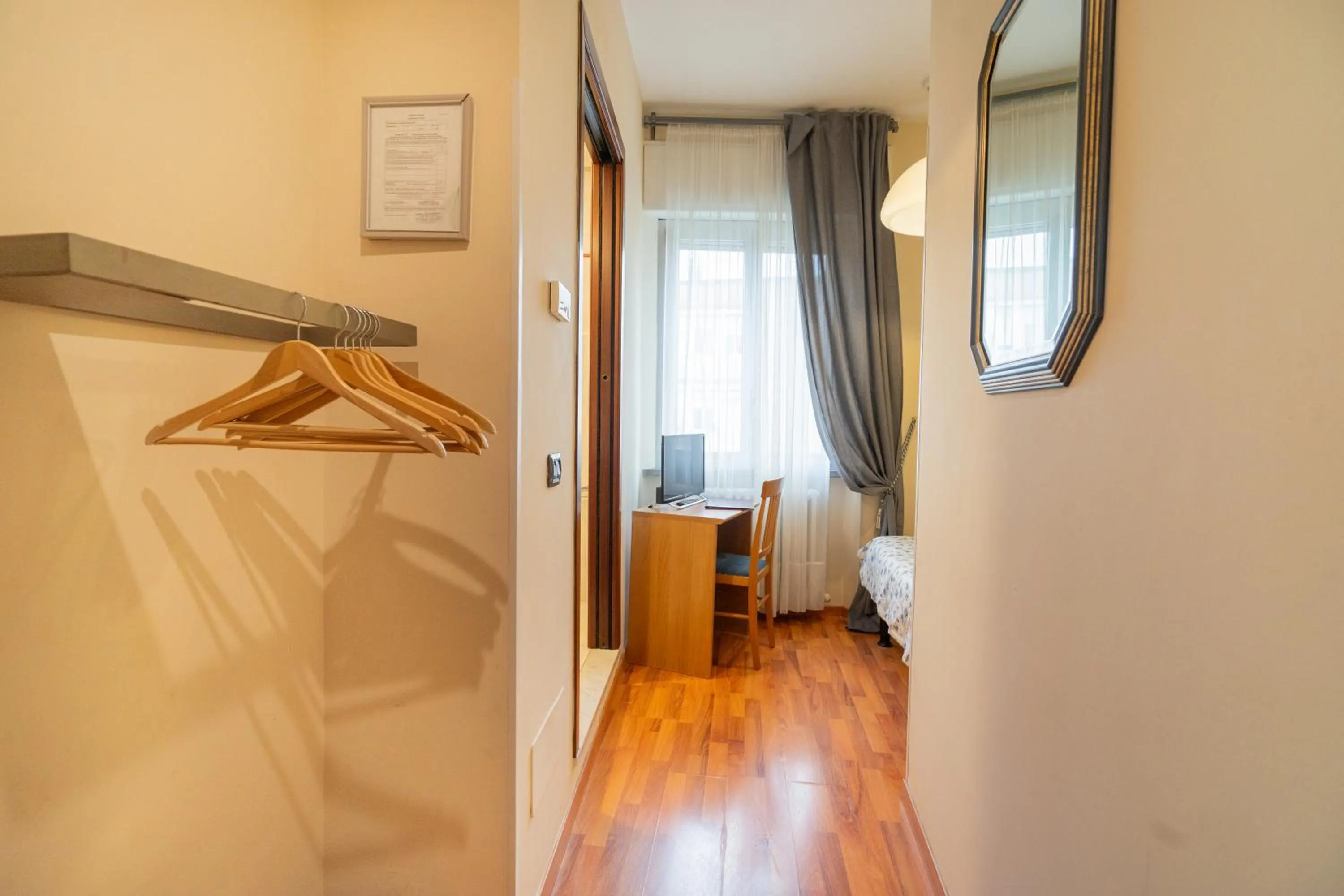 wardrobe in Hotel Bernardino