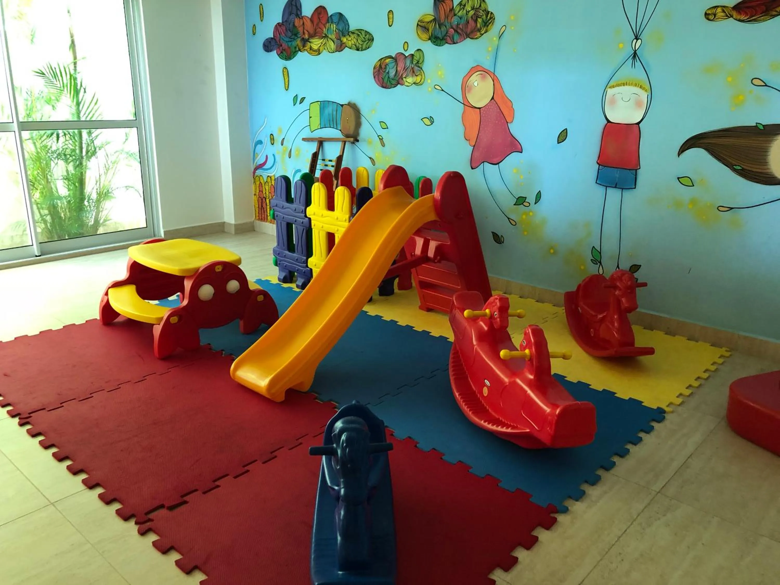 Children play ground in Apto Lazer