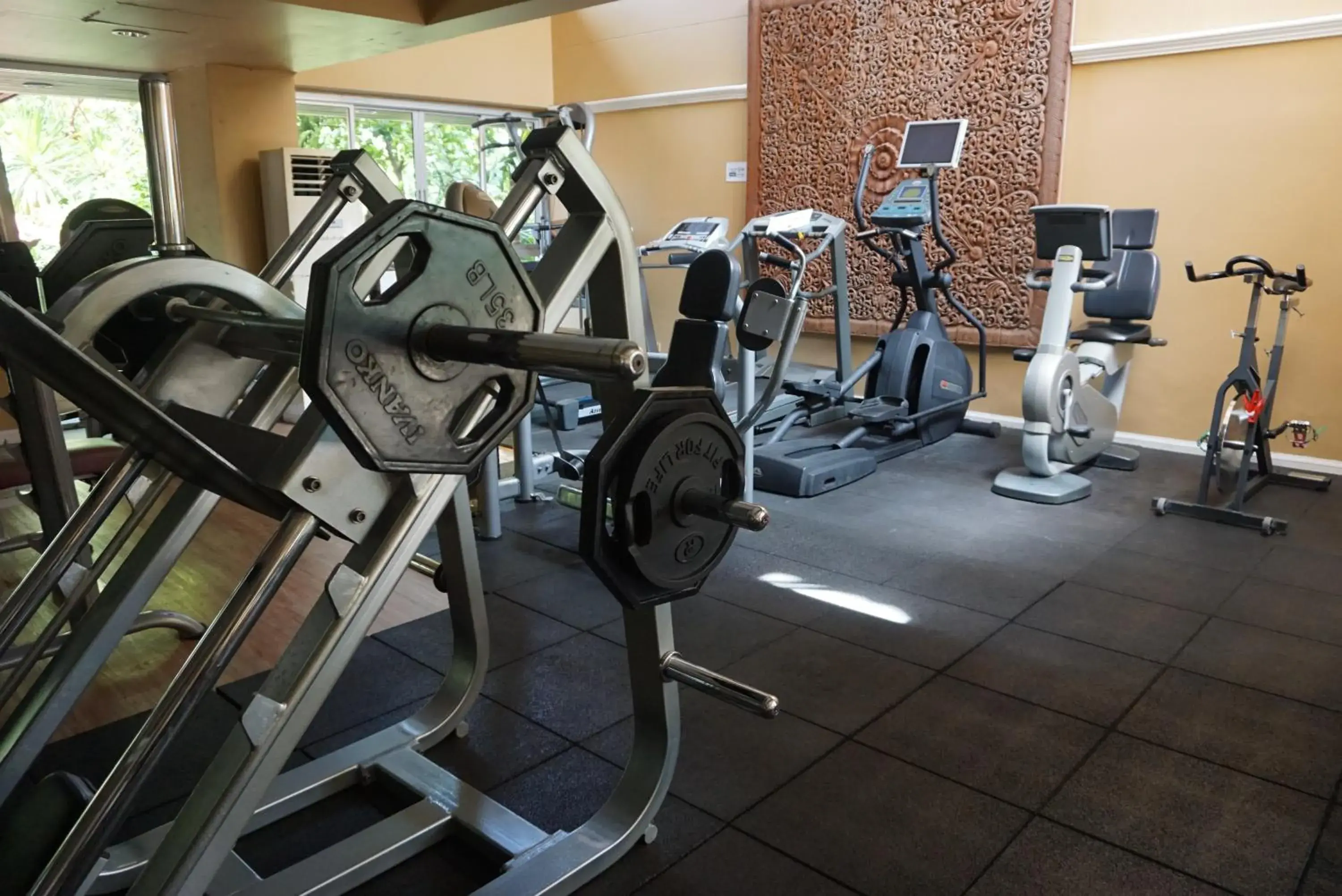 Fitness centre/facilities in The Fair House Beach Resort & Hotel Fitness centre/facilities in The Fair House Beach Resort & Hotel
