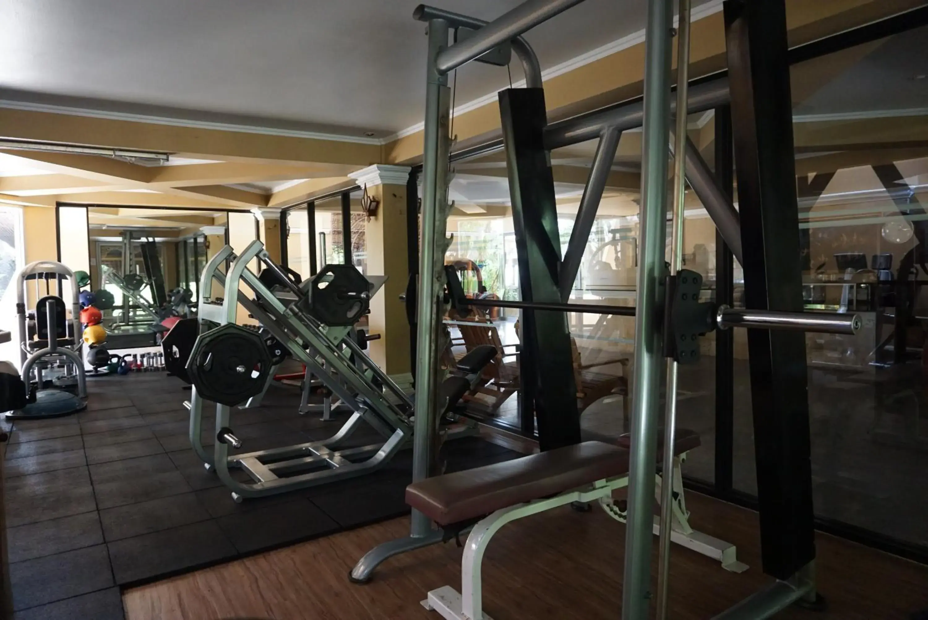 Fitness centre/facilities in The Fair House Beach Resort & Hotel Fitness centre/facilities in The Fair House Beach Resort & Hotel