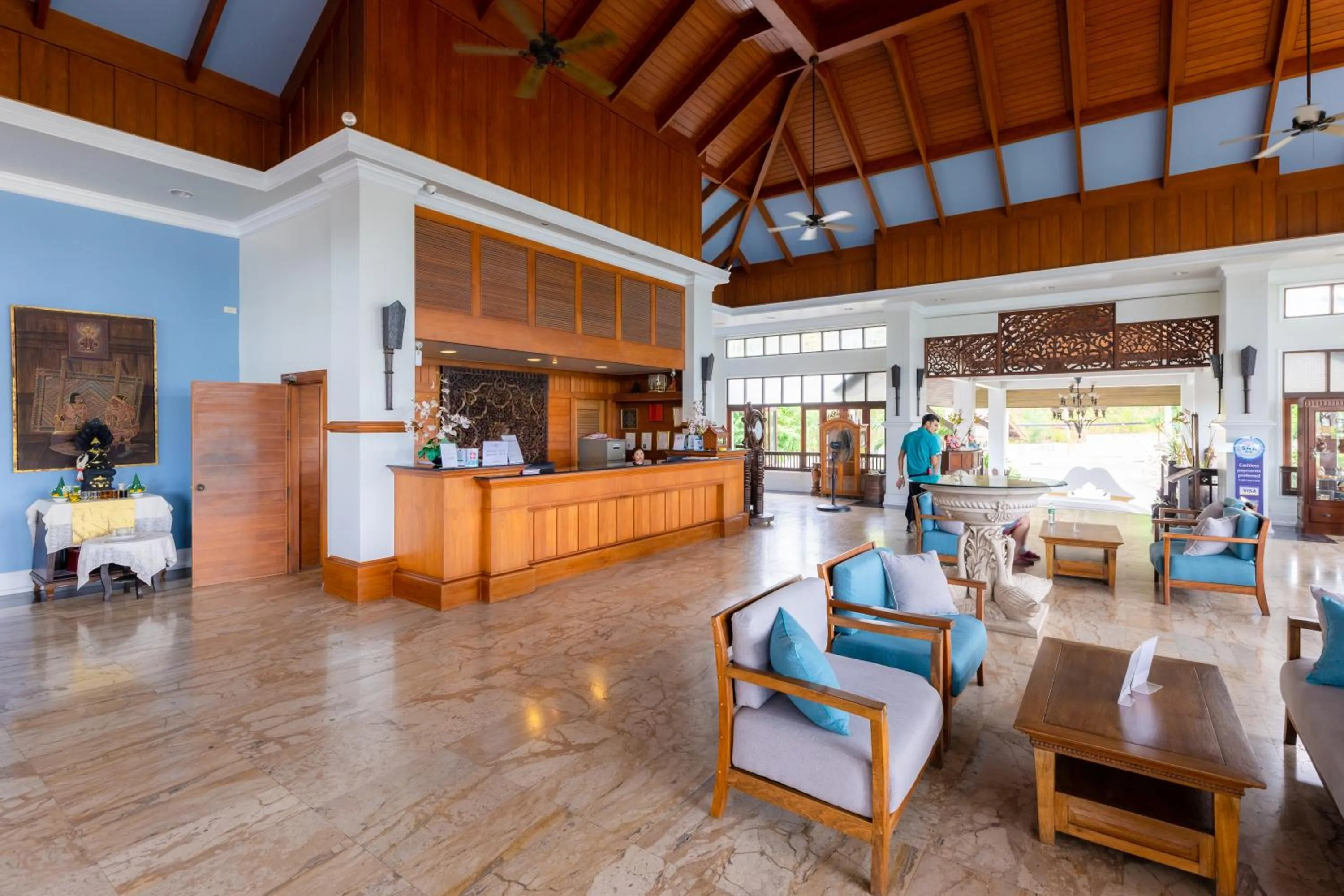 Lobby or reception in The Fair House Beach Resort & Hotel