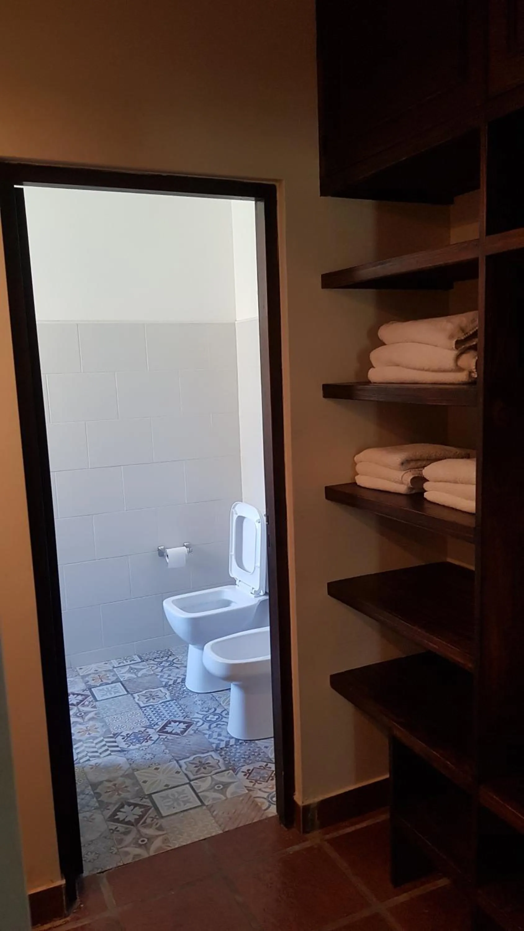 Toilet in Posada del Santo Green & Rest - Cabañas