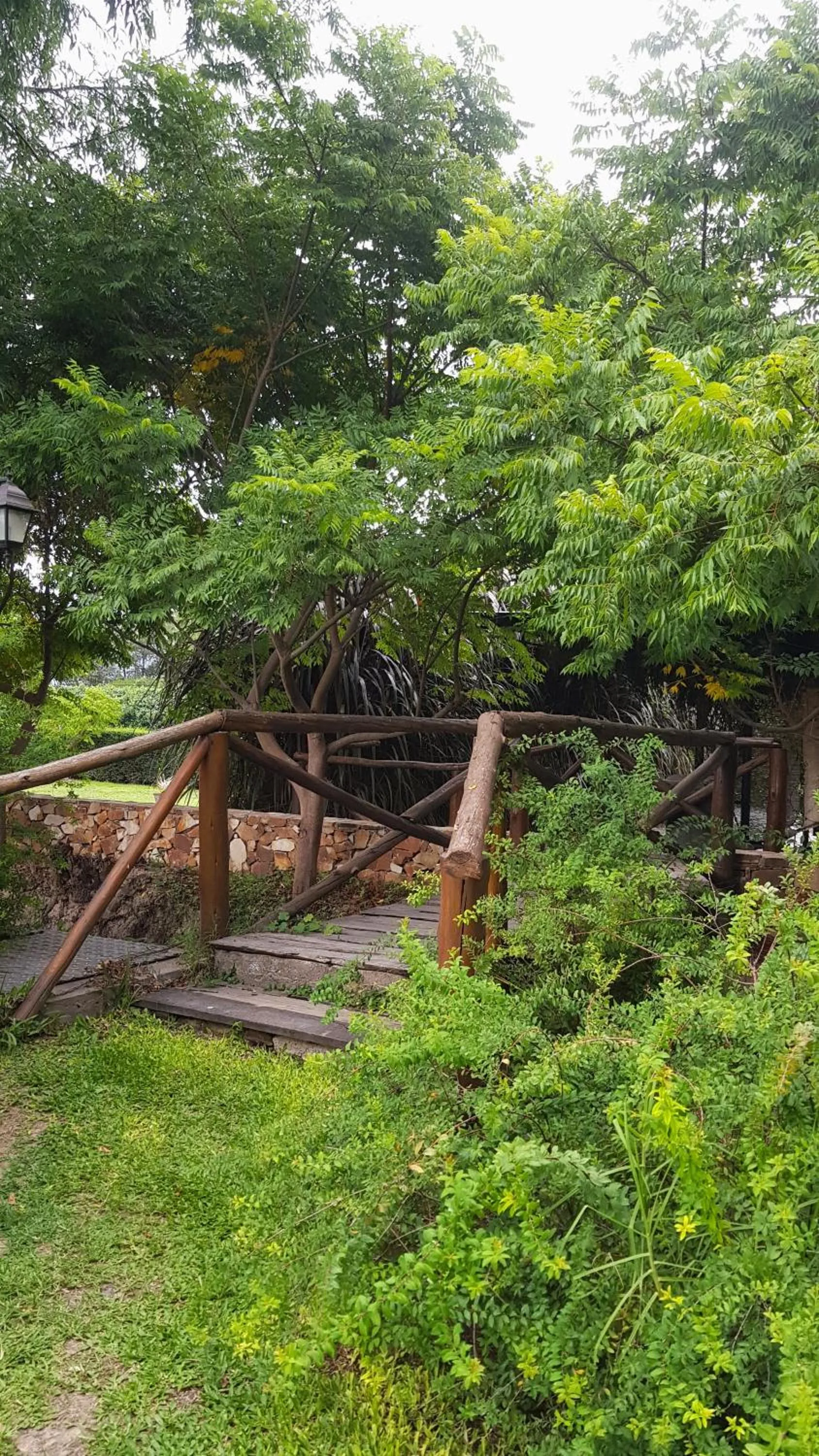Garden in Posada del Santo Green & Rest - Cabañas