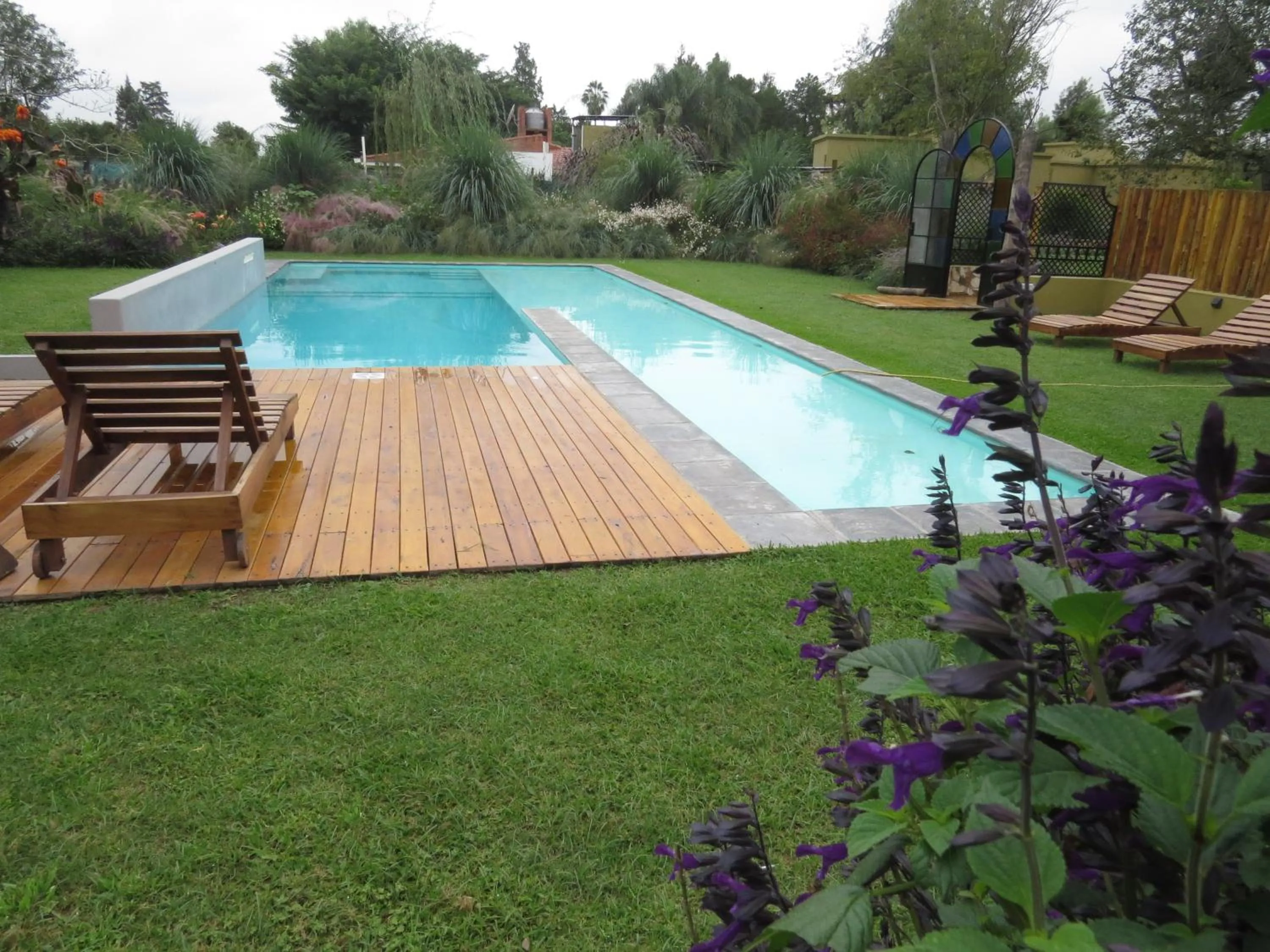 Garden view in Posada del Santo Green & Rest - Cabañas