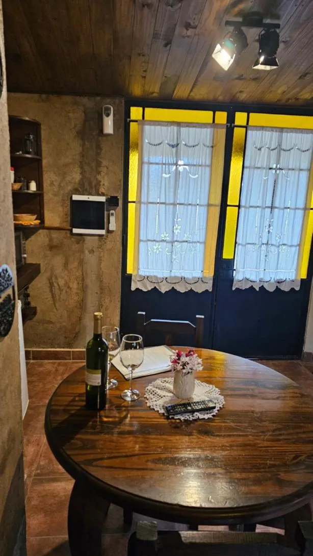 Dining area in Posada del Santo Green & Rest - Cabañas