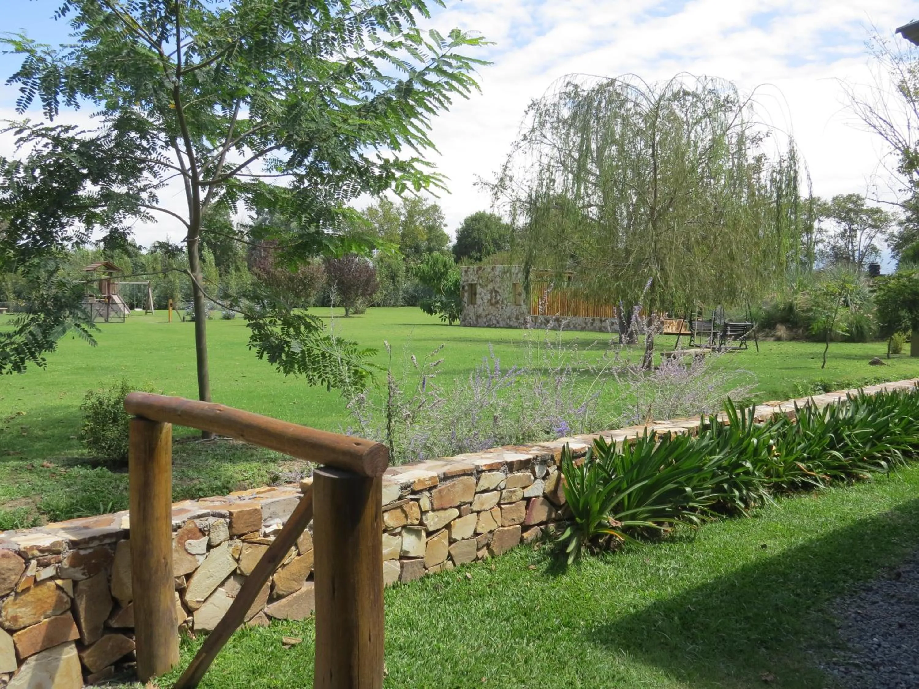 Garden in Posada del Santo Green & Rest - Cabañas