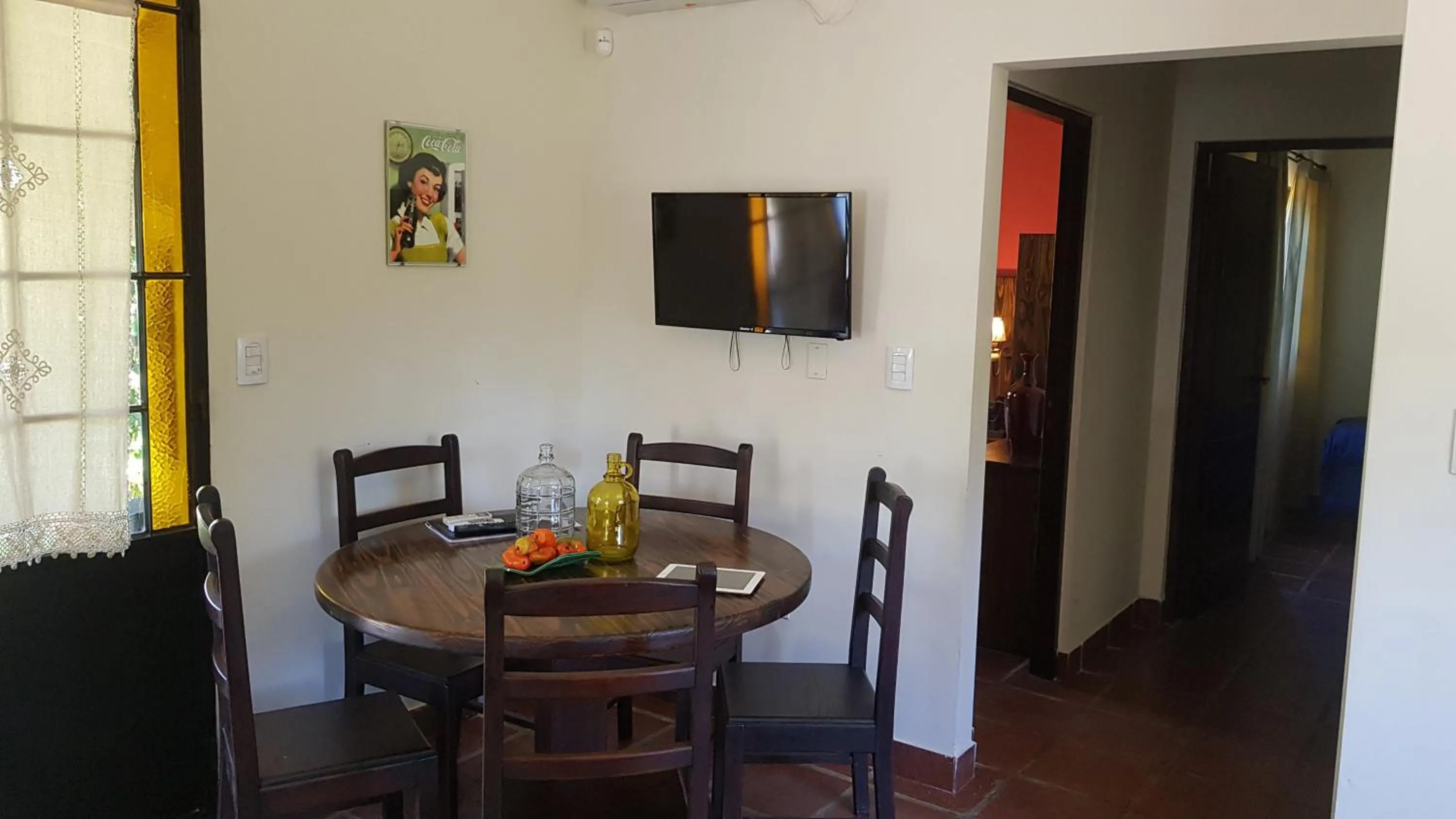 TV and multimedia in Posada del Santo Green & Rest - Cabañas