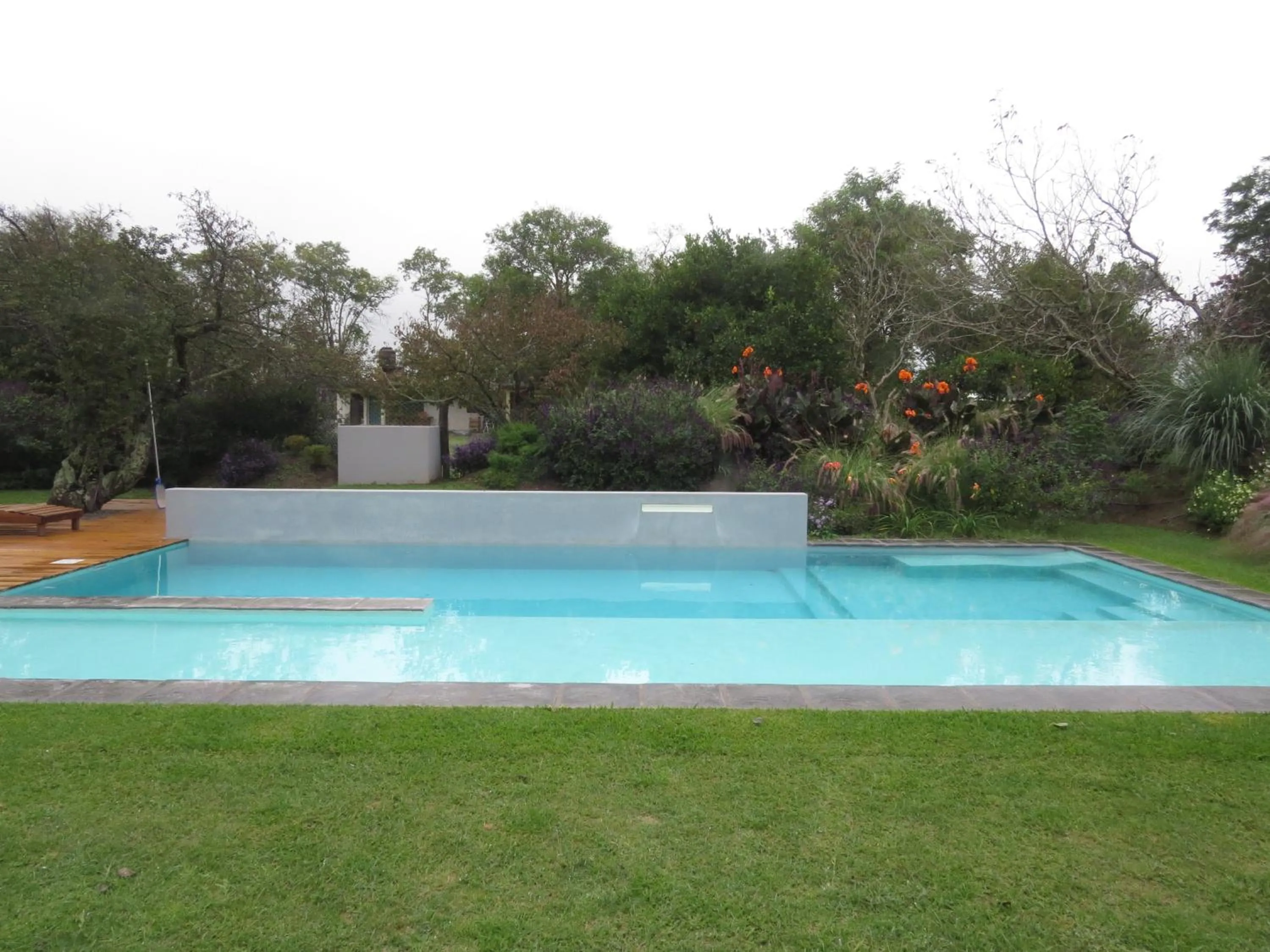 Pool view in Posada del Santo Green & Rest - Cabañas