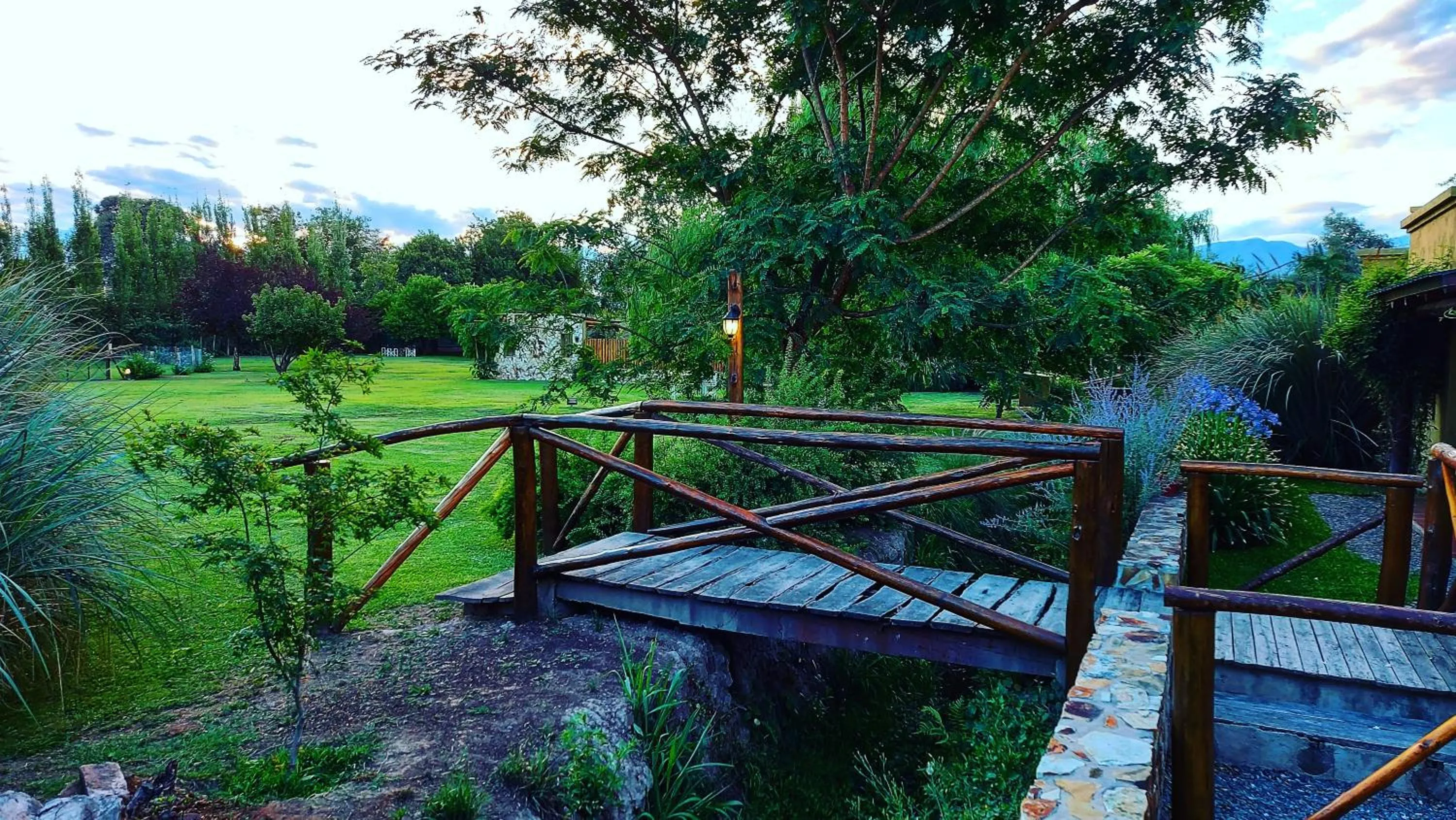 Garden in Posada del Santo Green & Rest - Cabañas
