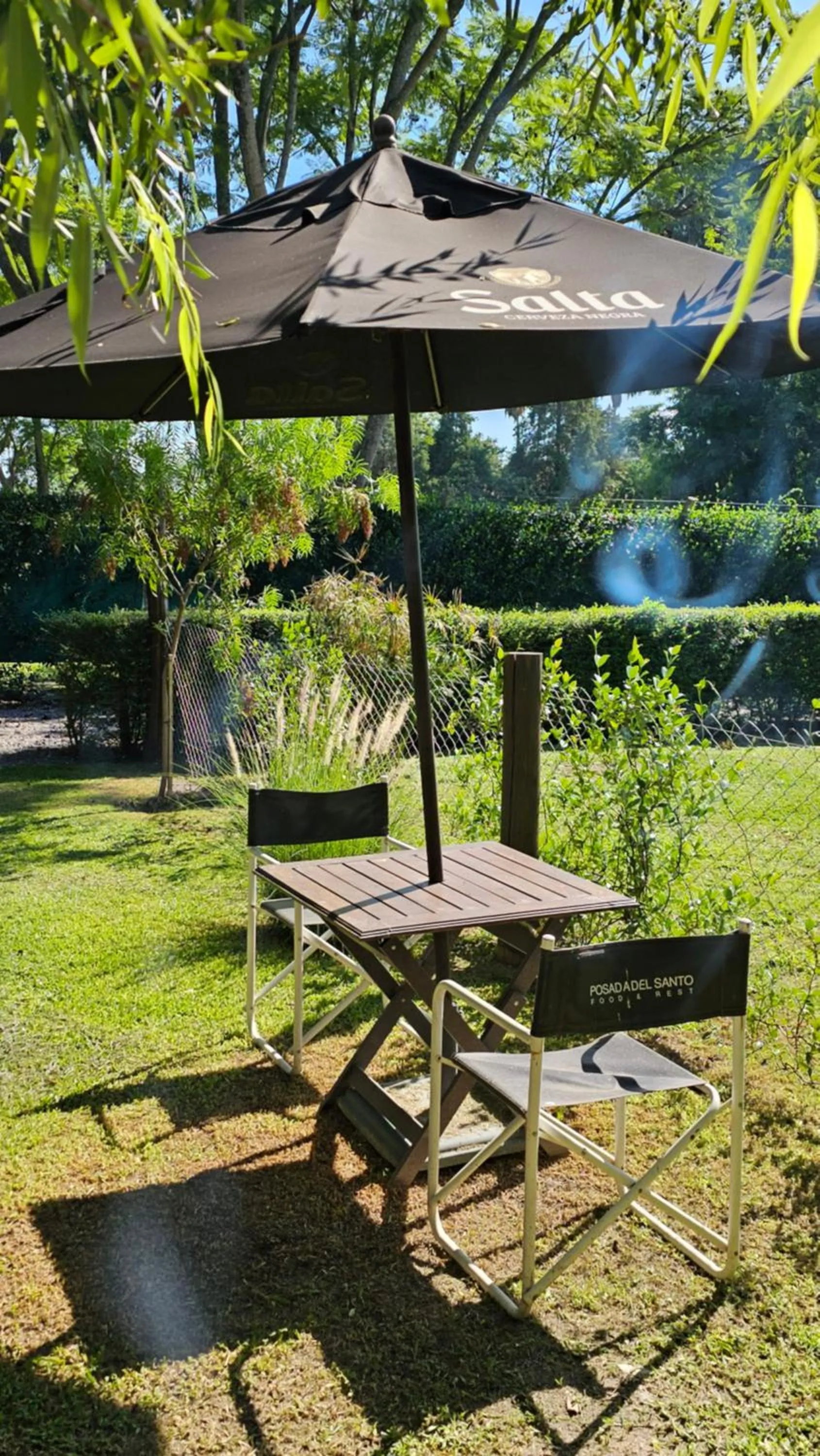 Patio in Posada del Santo Green & Rest - Cabañas