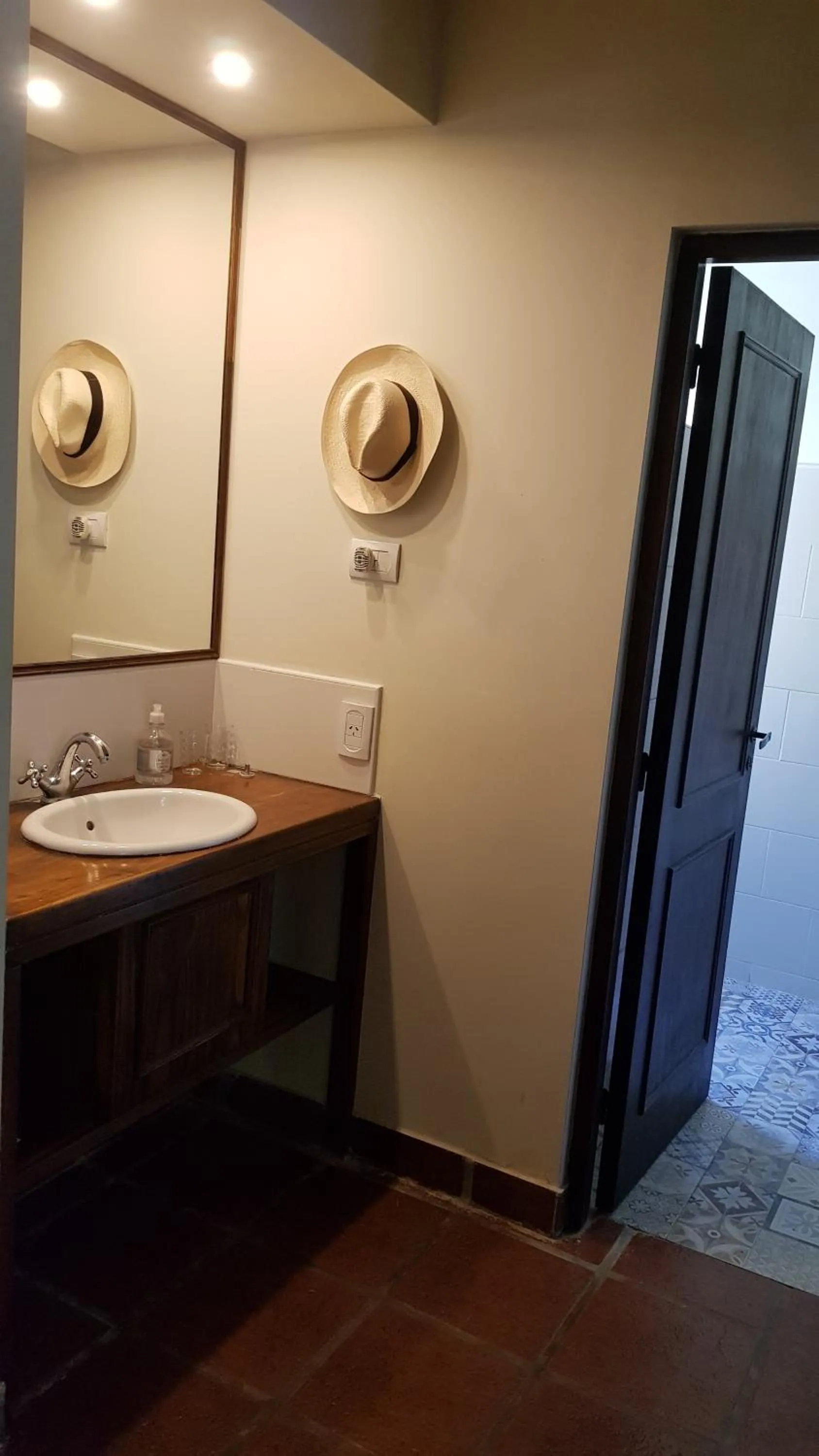Toilet in Posada del Santo Green & Rest - Cabañas