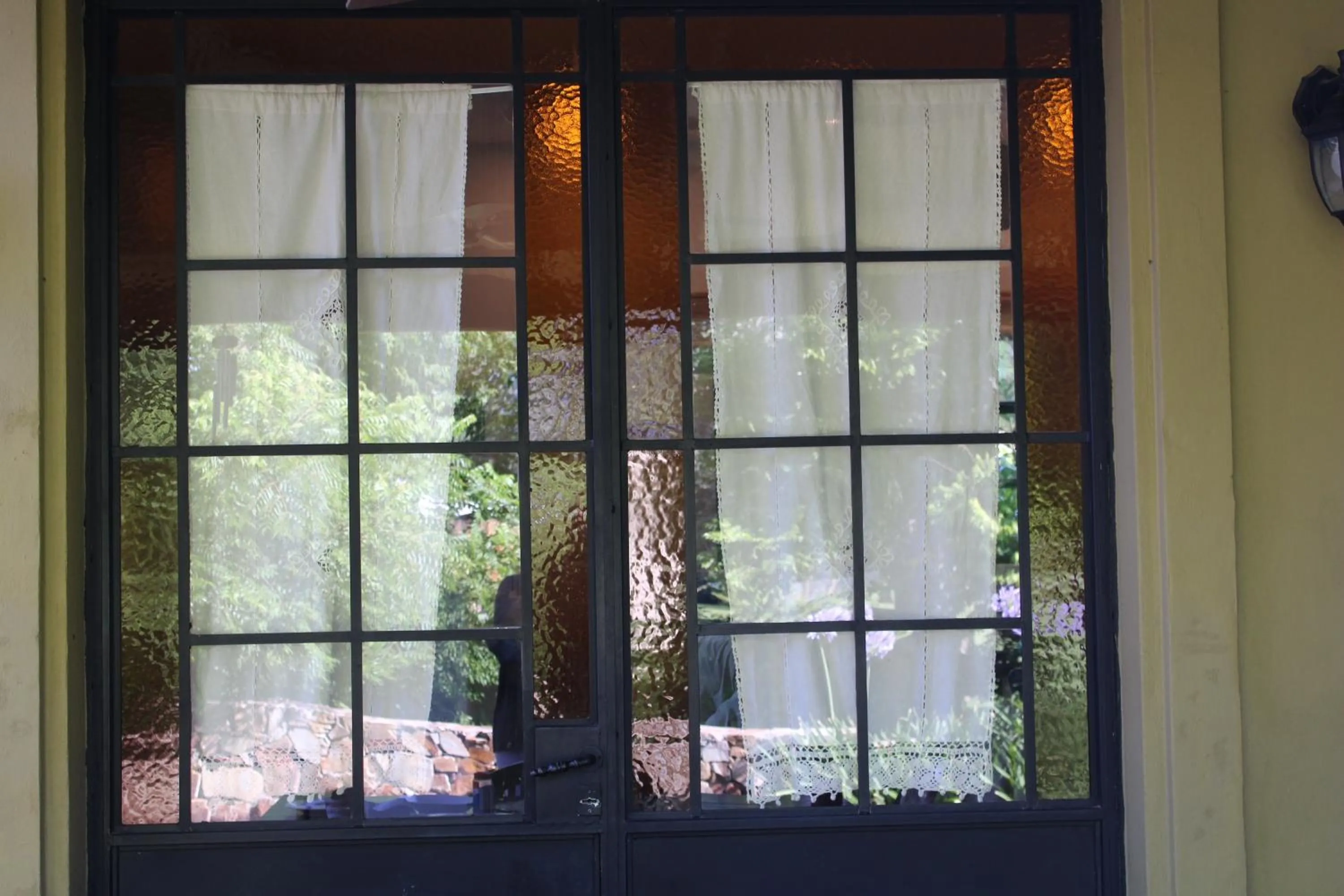 Facade/entrance in Posada del Santo Green & Rest - Cabañas