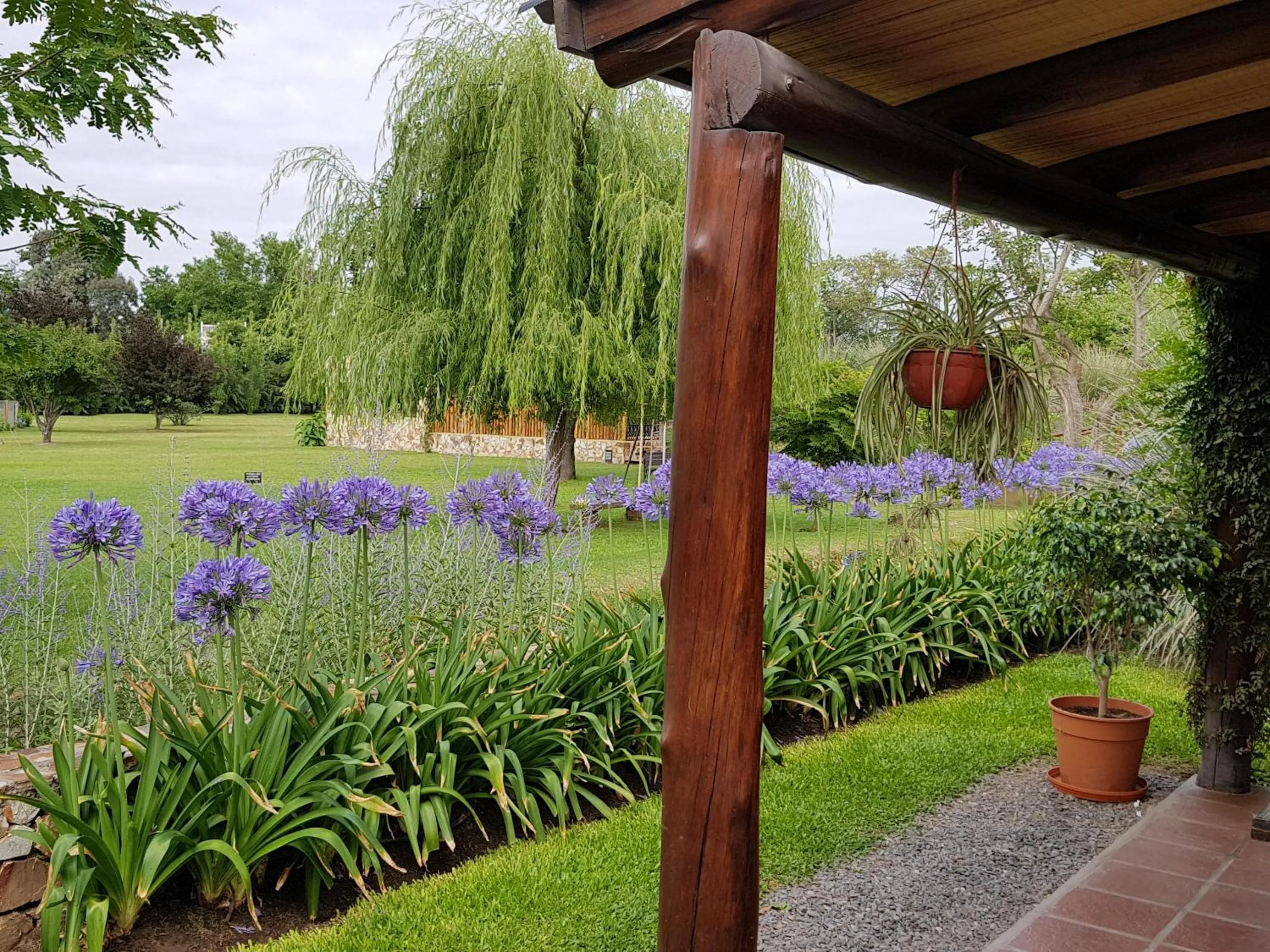 Garden in Posada del Santo Green & Rest - Cabañas