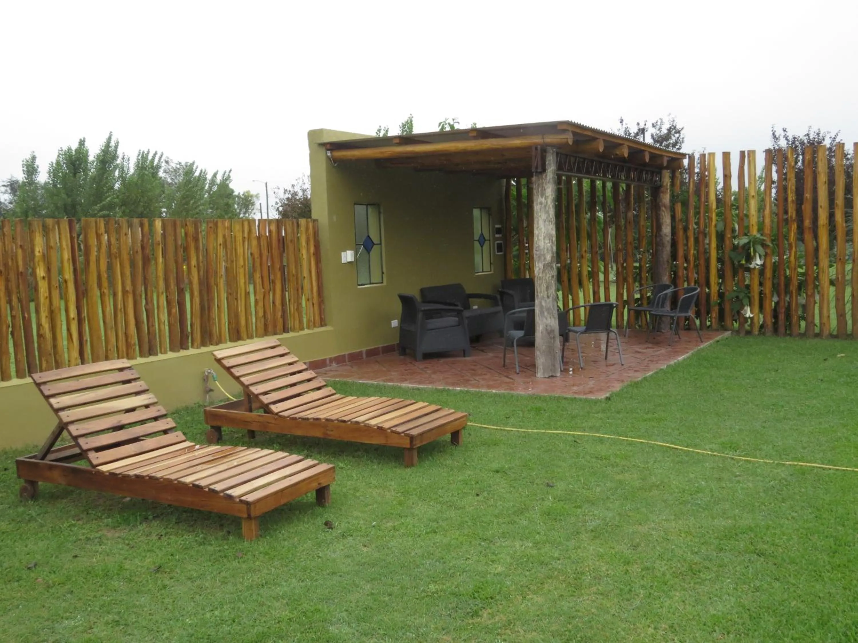 Swimming pool in Posada del Santo Green & Rest - Cabañas