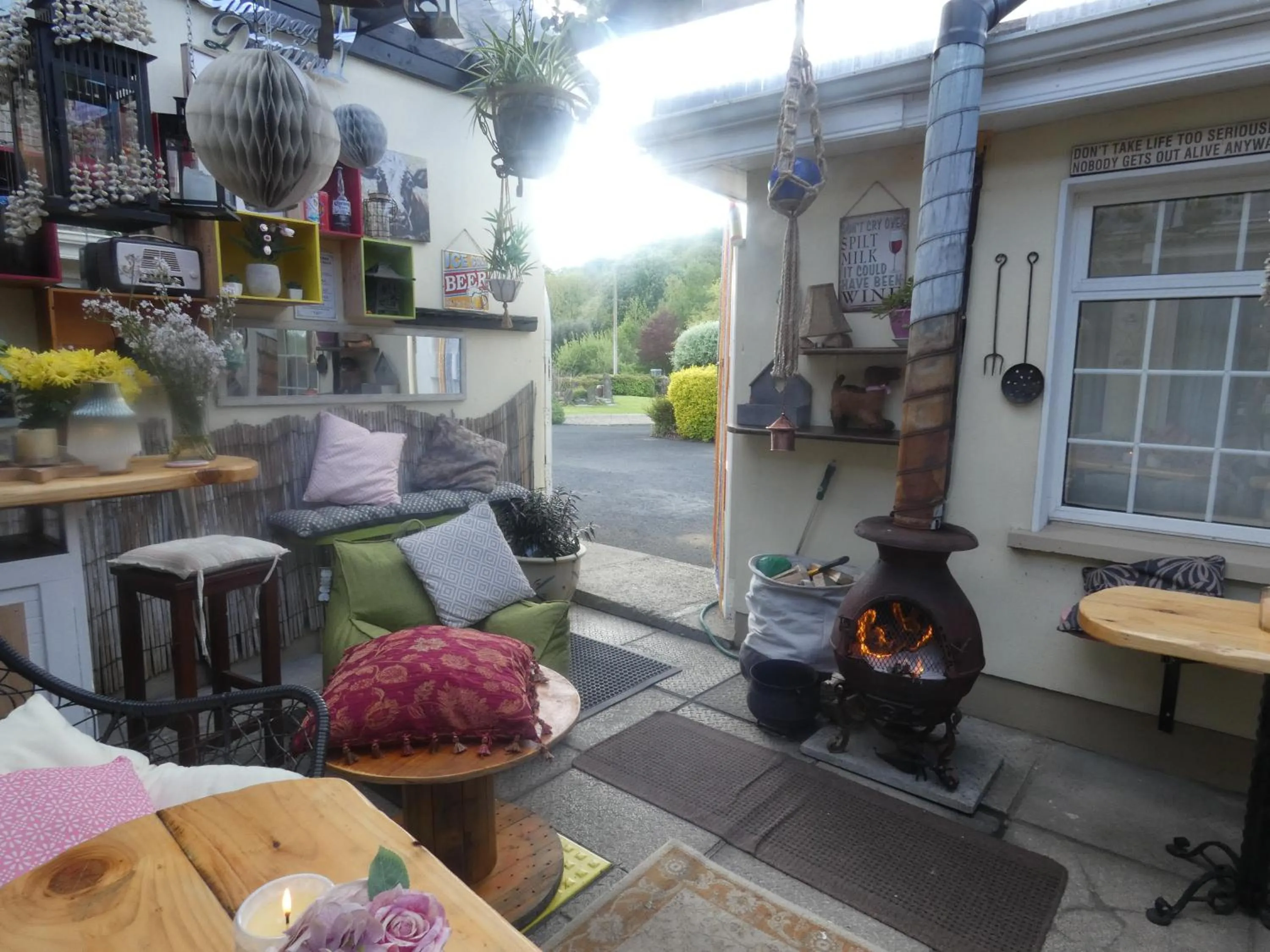 Garden in Bunratty Castle Mews B&B