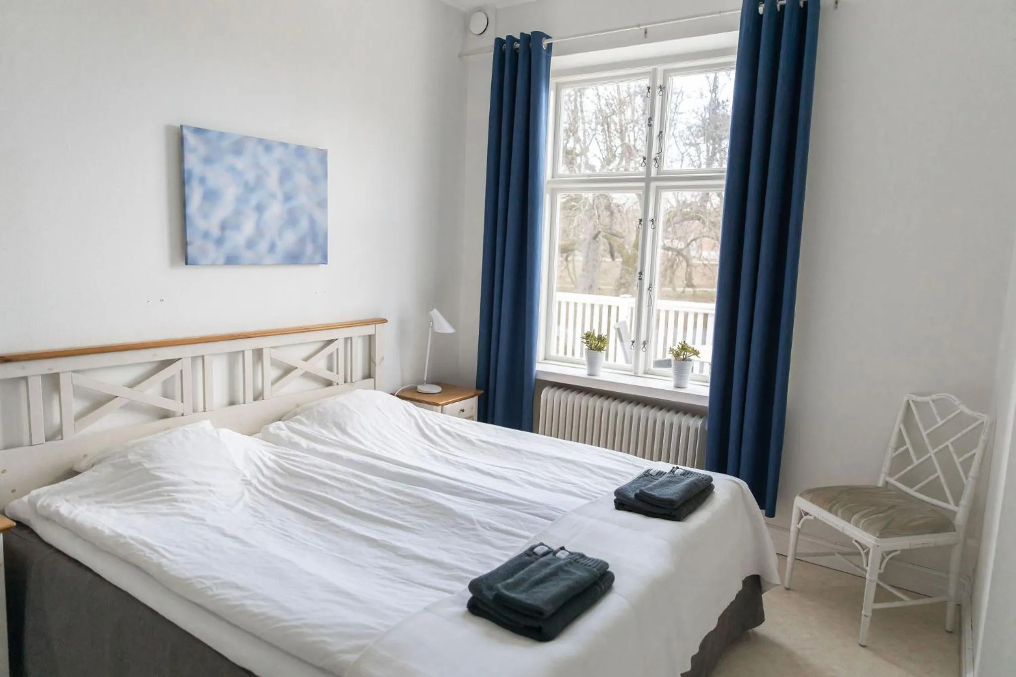 Bed in Hotell Villa Rönne