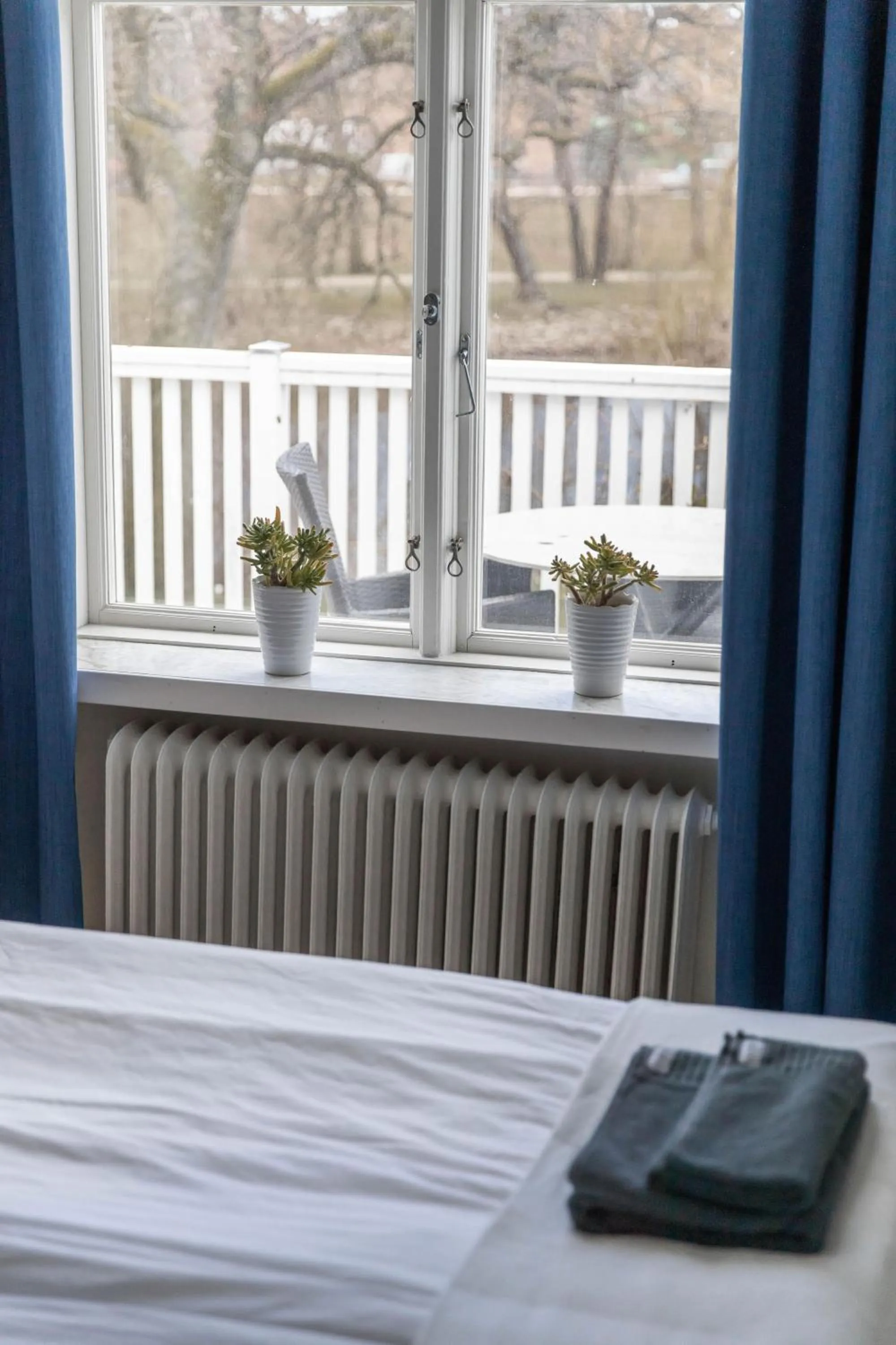 Bed in Hotell Villa Rönne