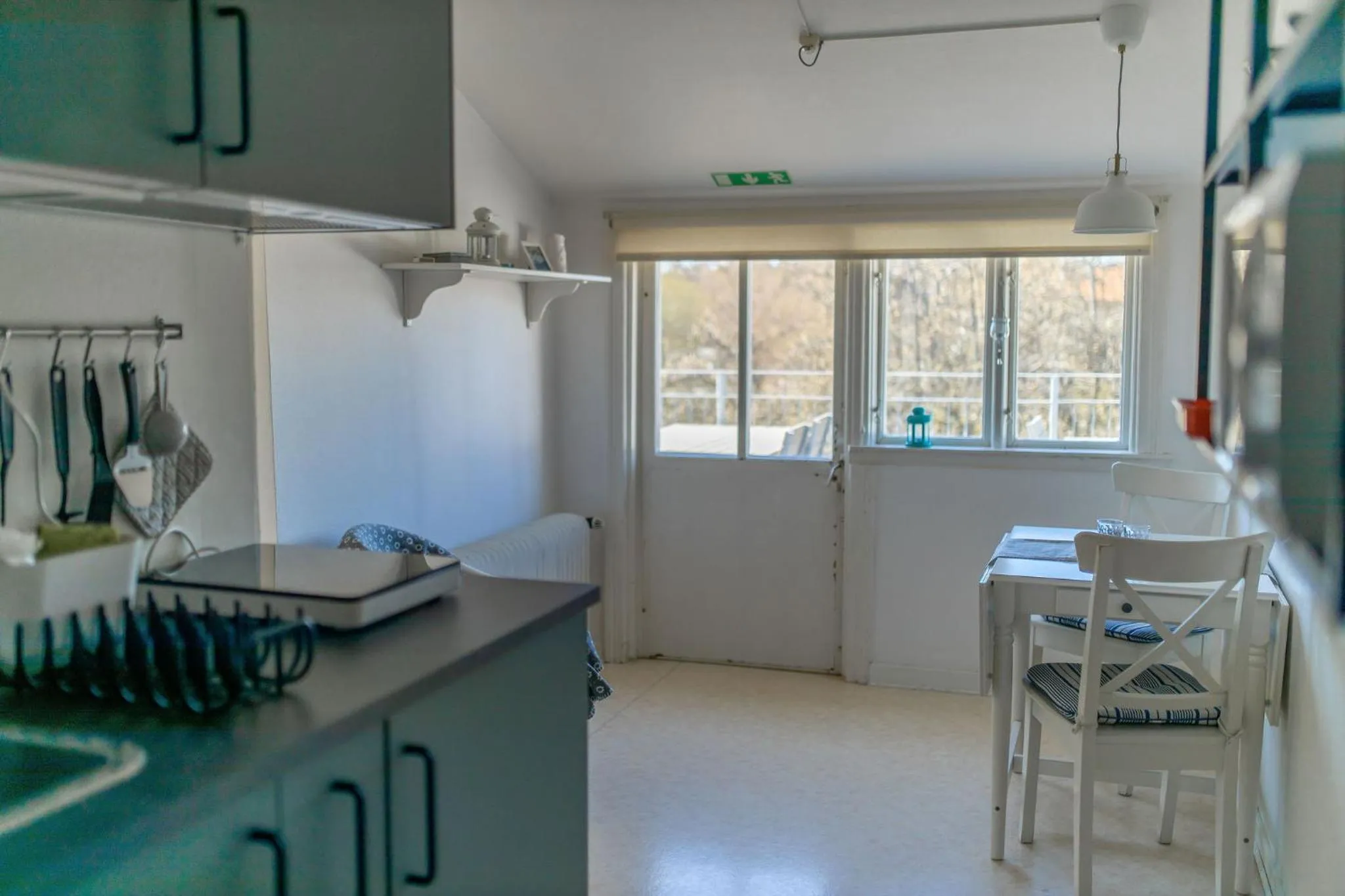 Kitchen or kitchenette in Hotell Villa Rönne