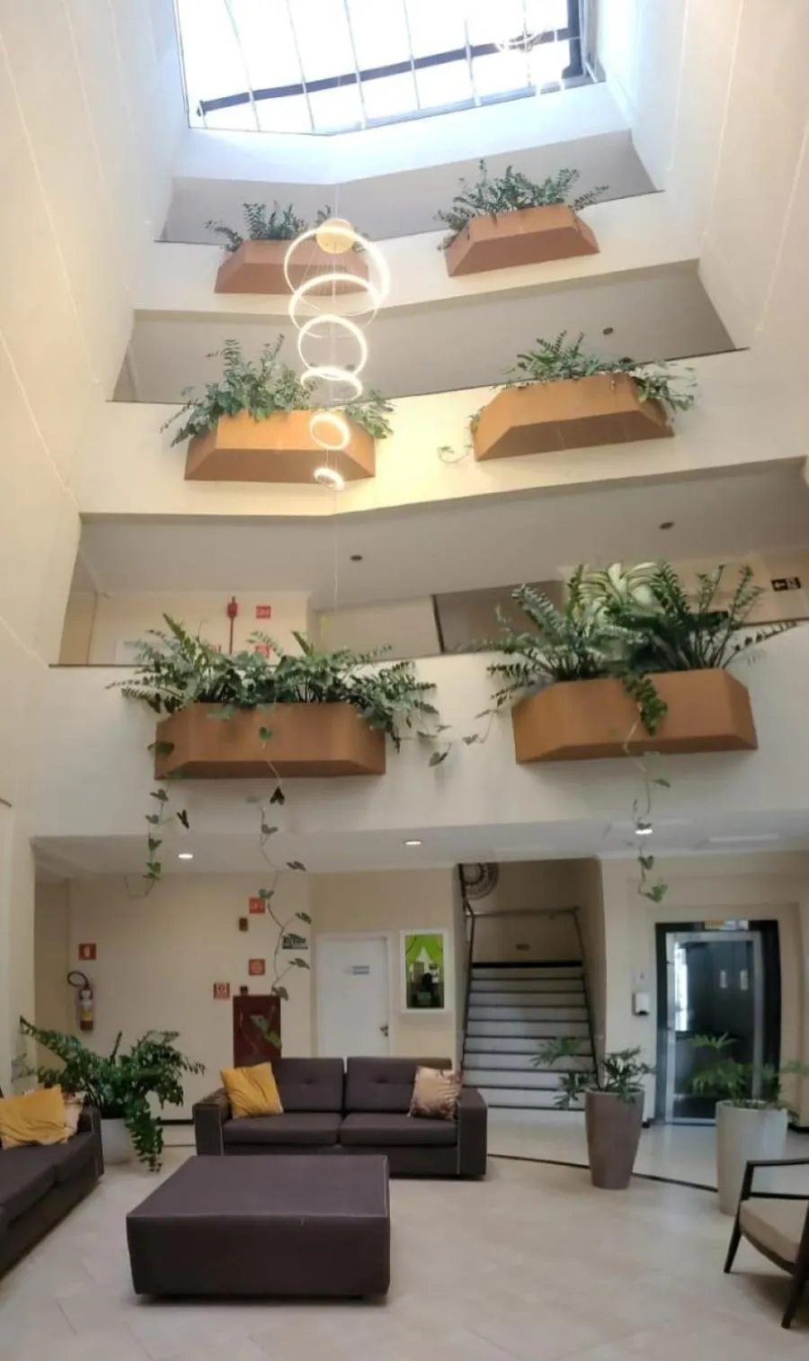 Lobby or reception in Sandrin Praia Hotel