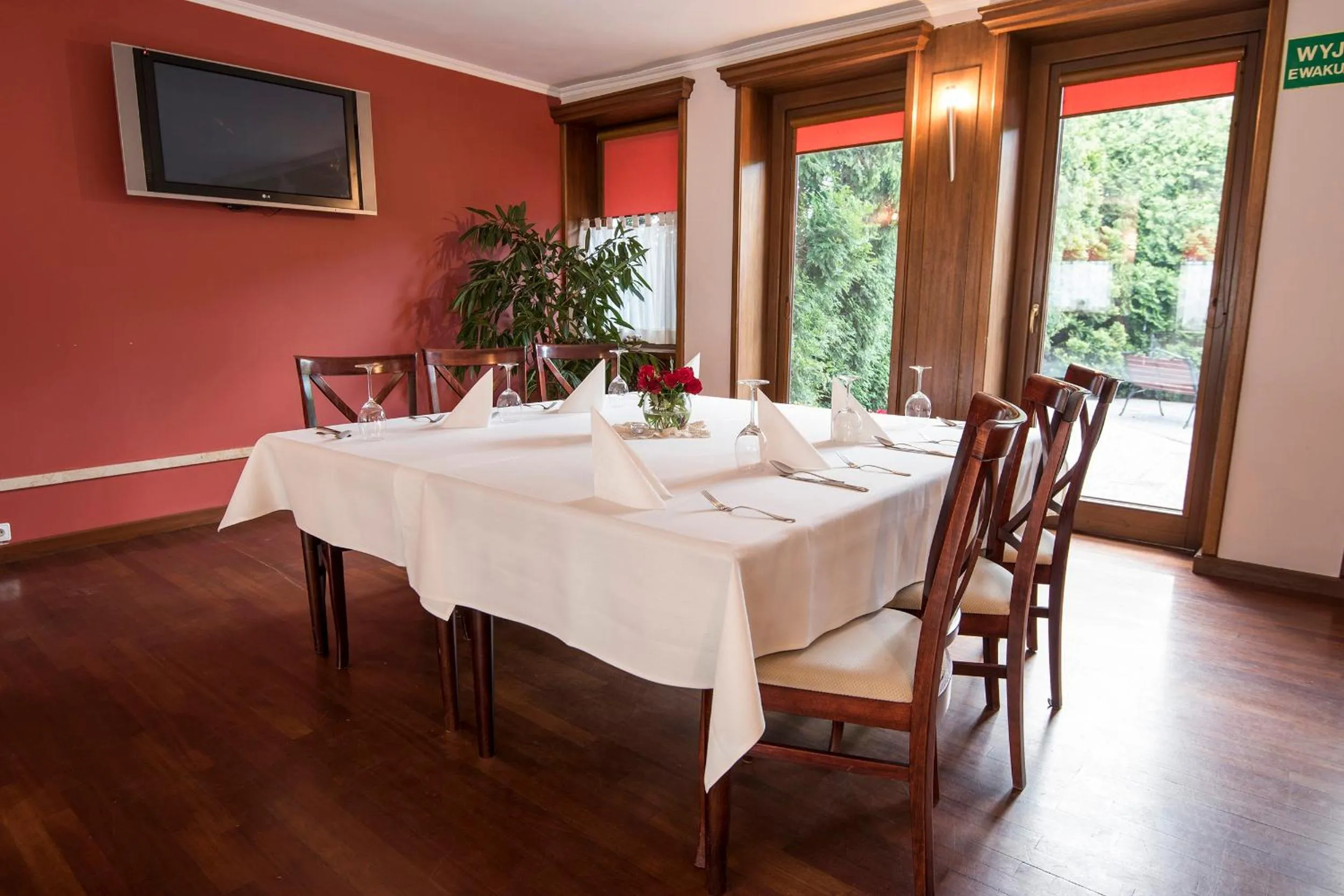 Dining area in Hotel Daria