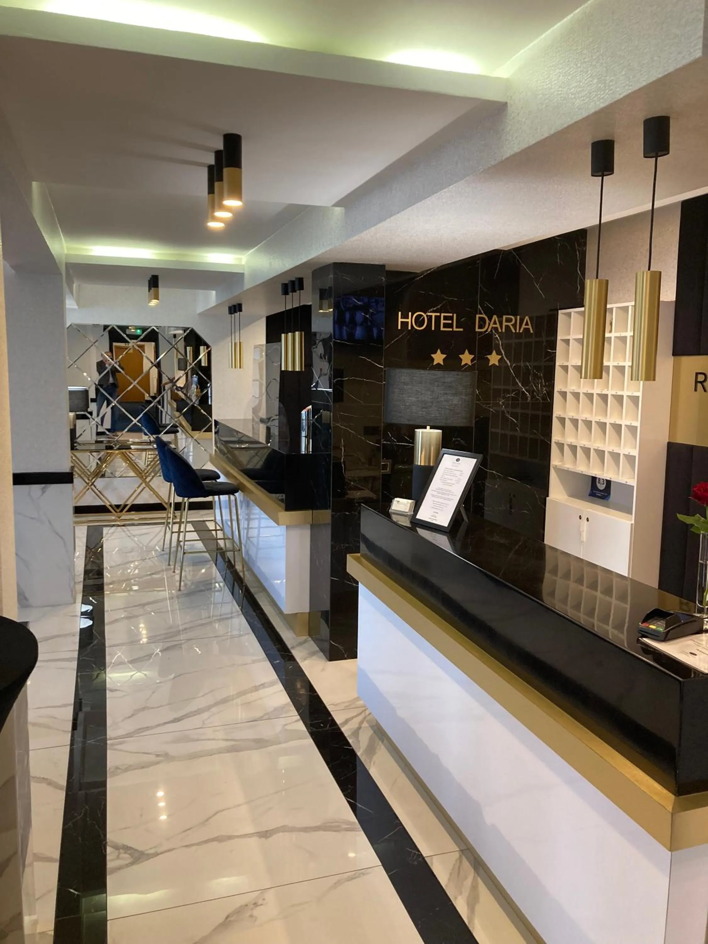 Lobby or reception in Hotel Daria