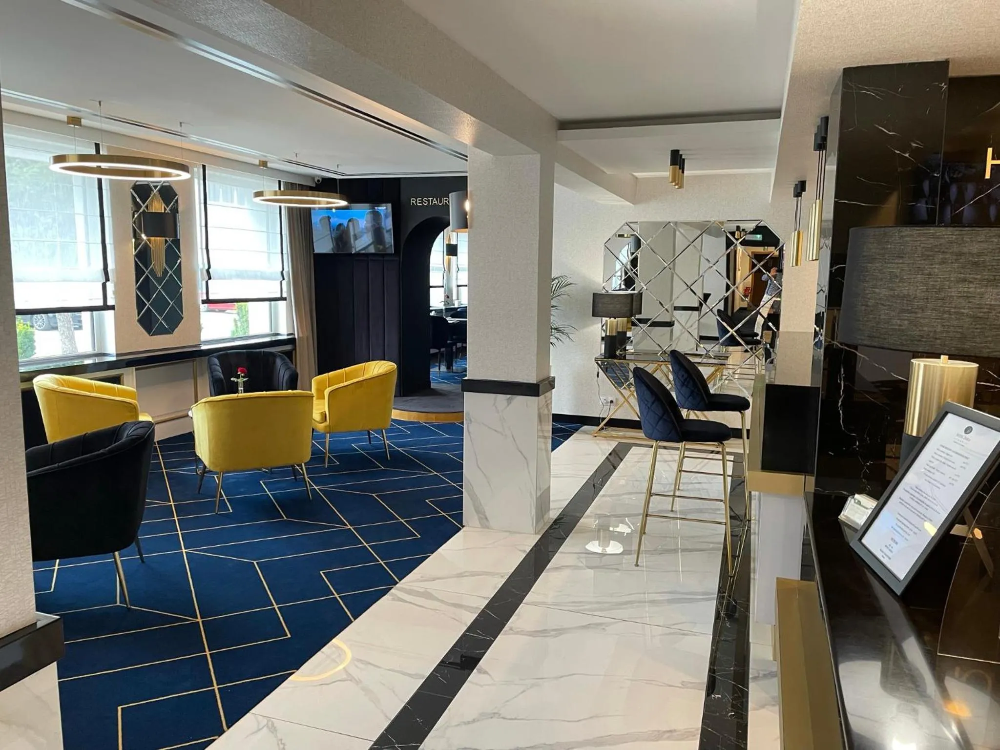 Lobby or reception in Hotel Daria