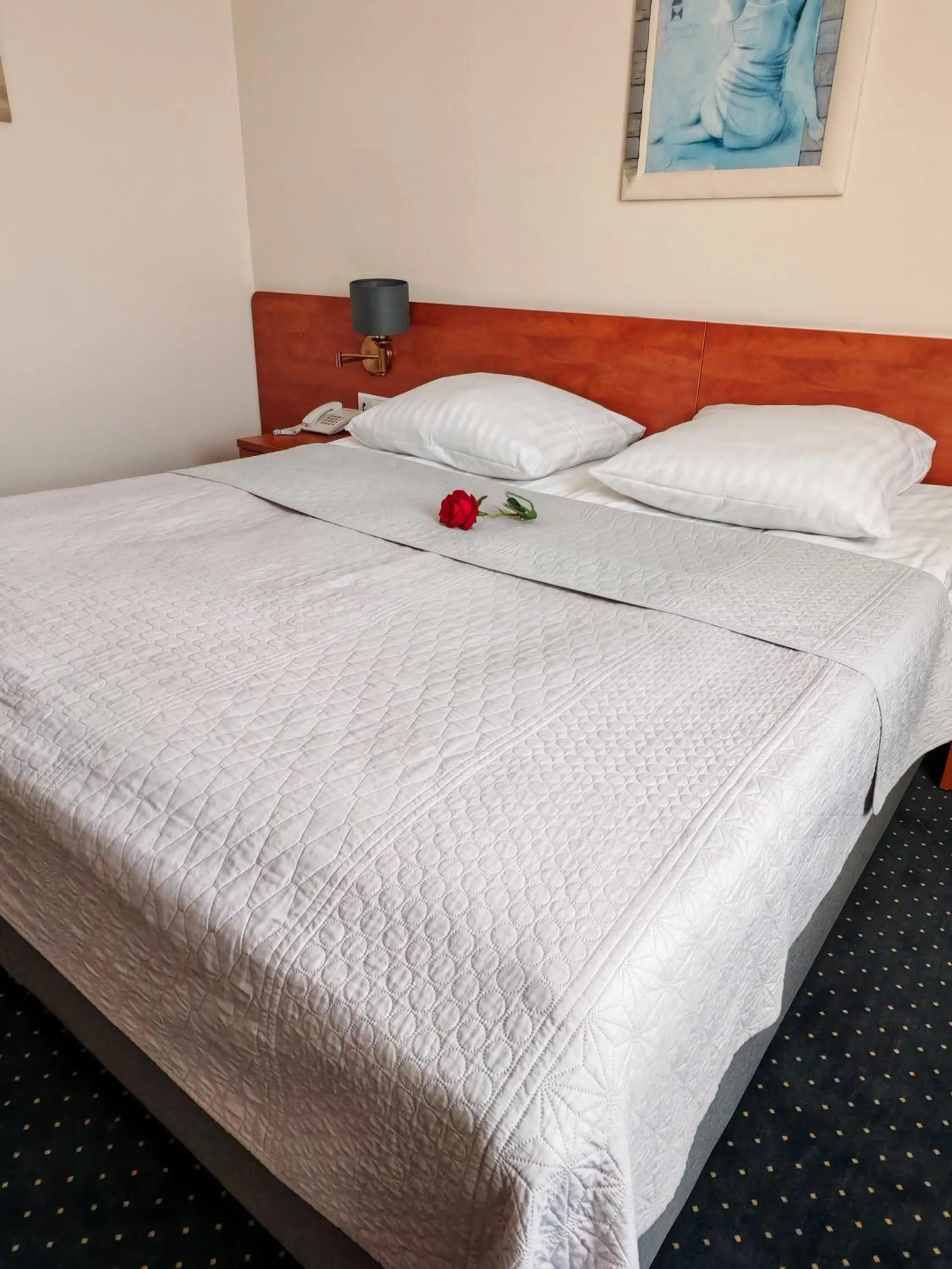 Hot Tub, Bed in Hotel Daria