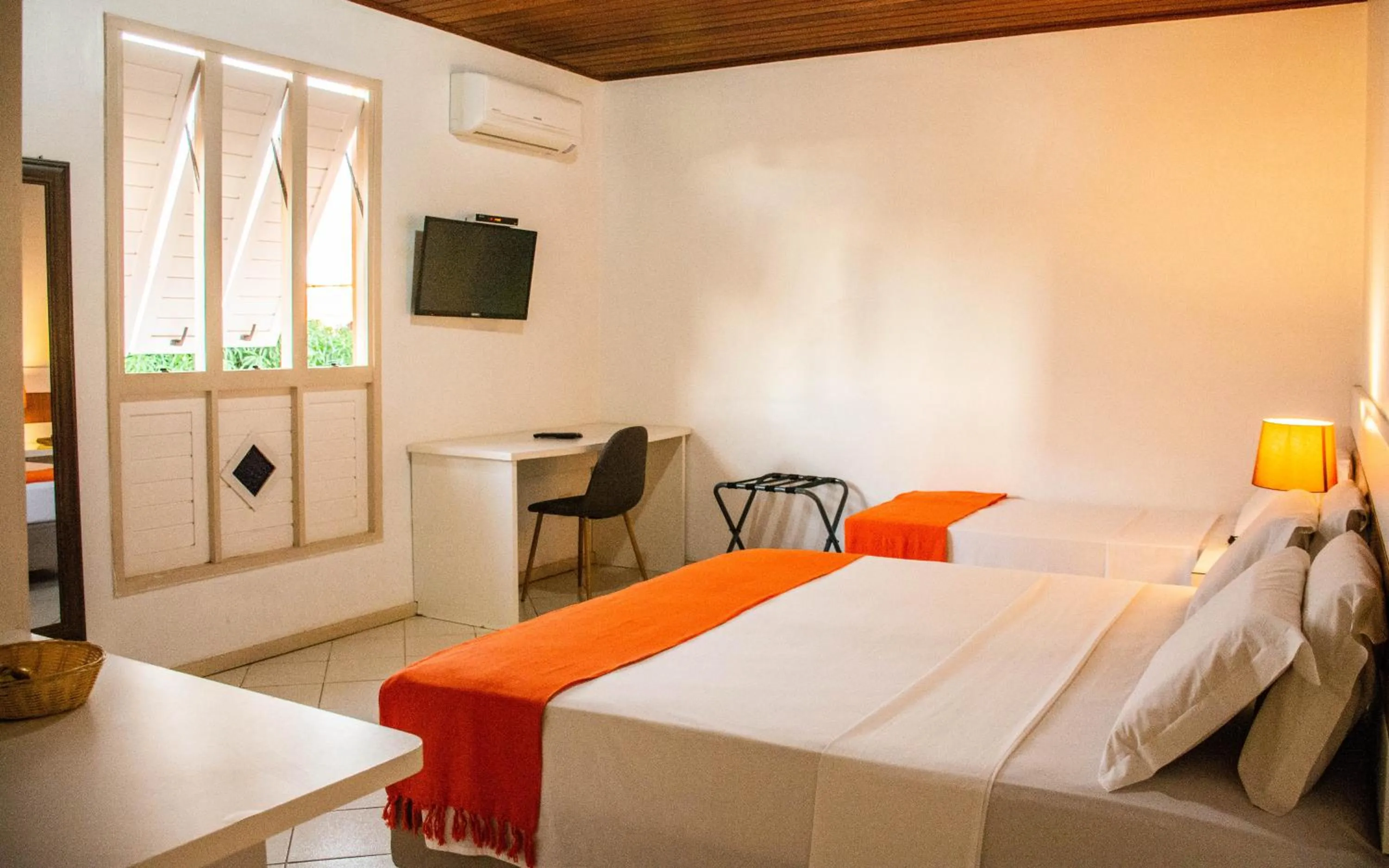 Bed in Hotel Terra do Sol