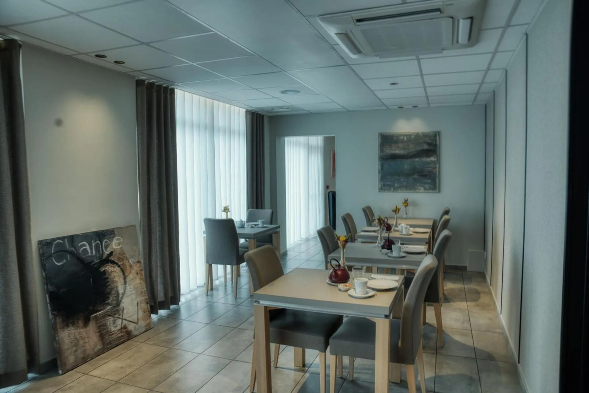 Living room in Logis Restaurant & Hôtel À la 12