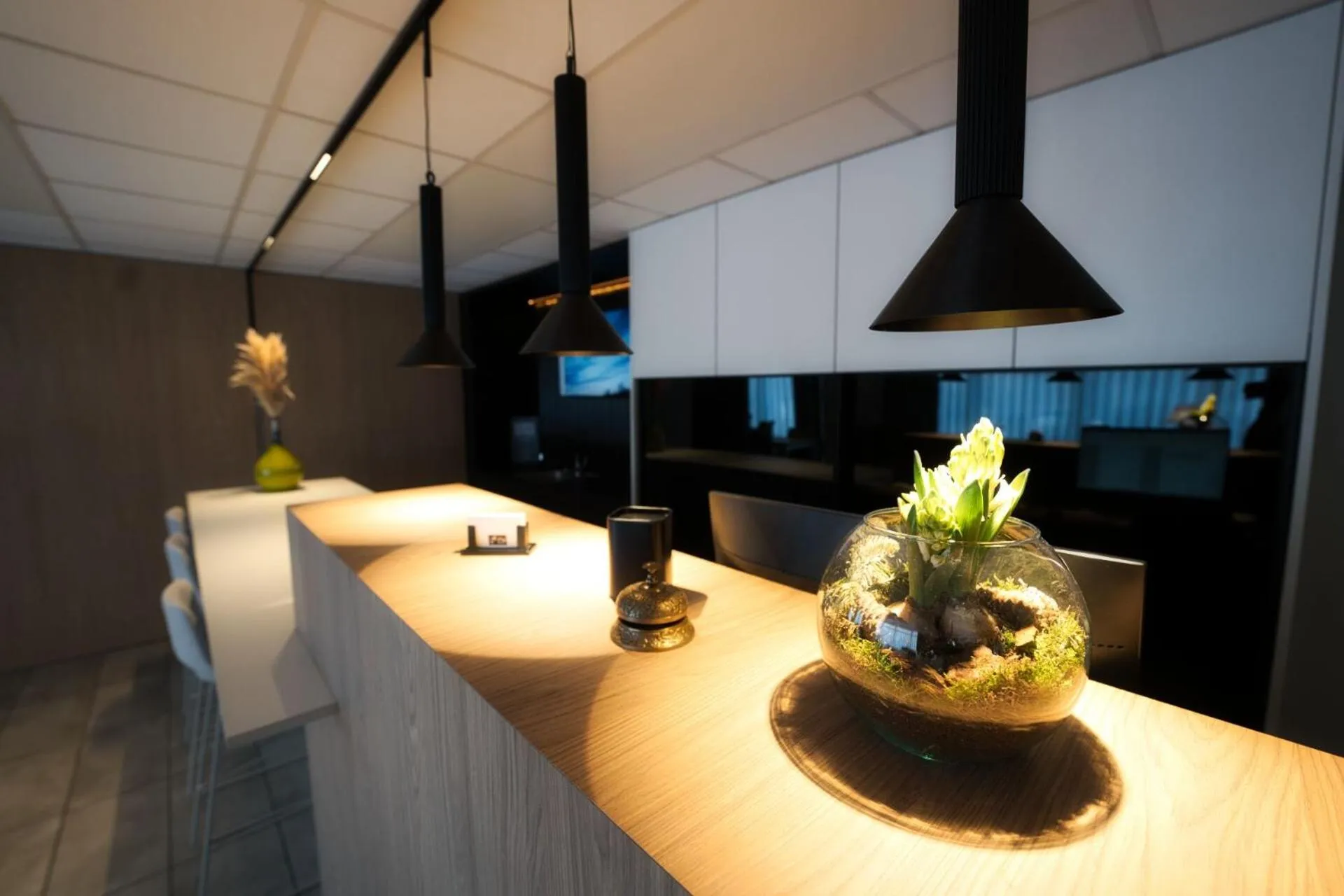 Lobby or reception in Logis Restaurant & Hôtel À la 12