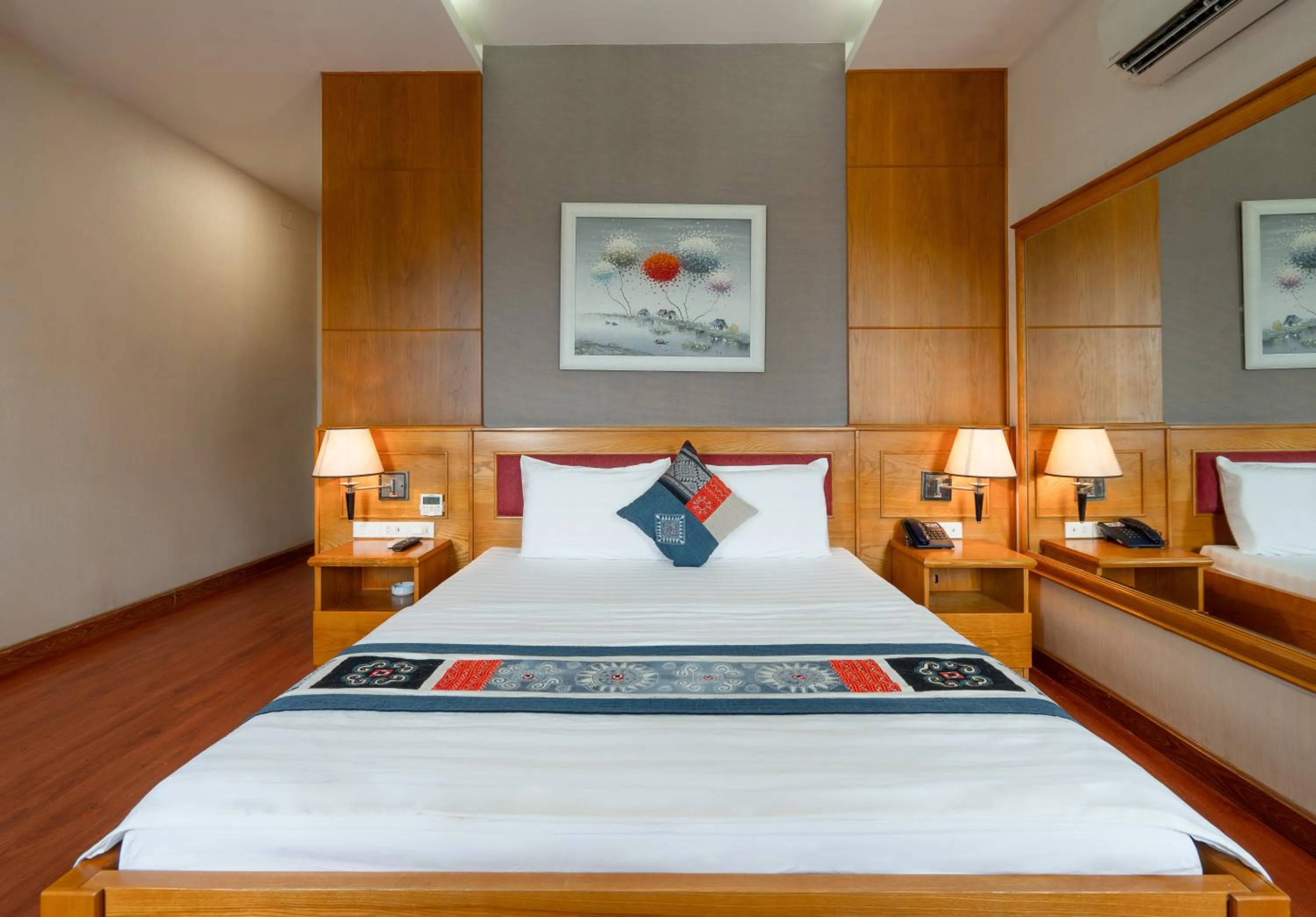 Bed in Anh Dao Hotel