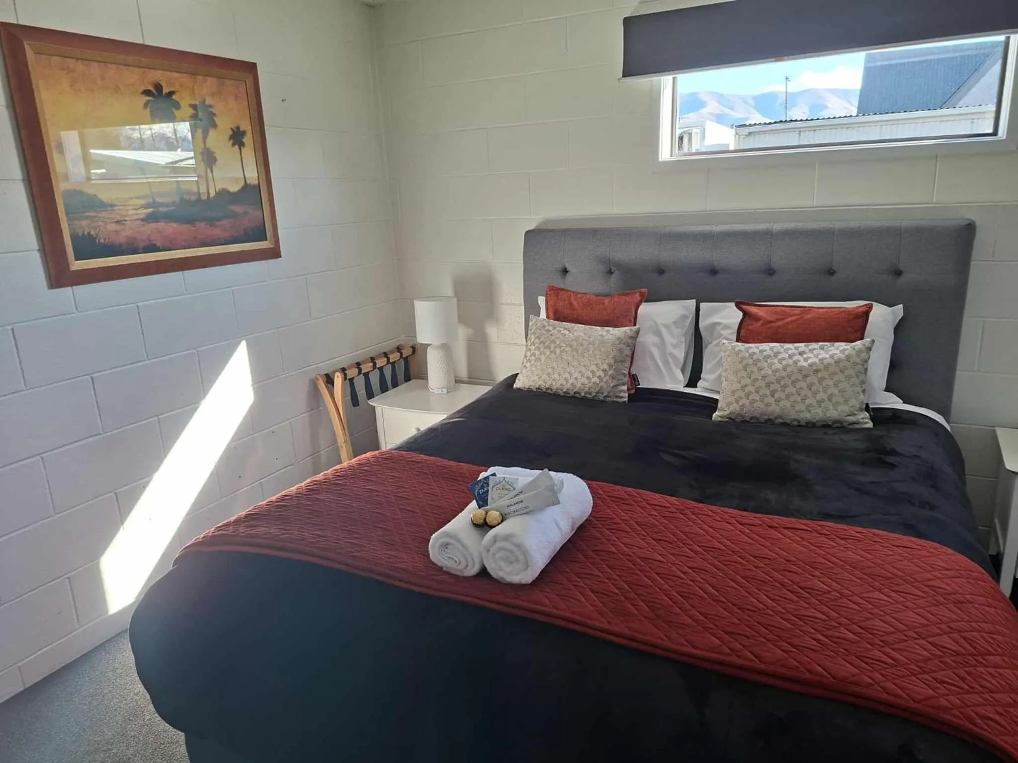 Bed in Mackenzie Motels